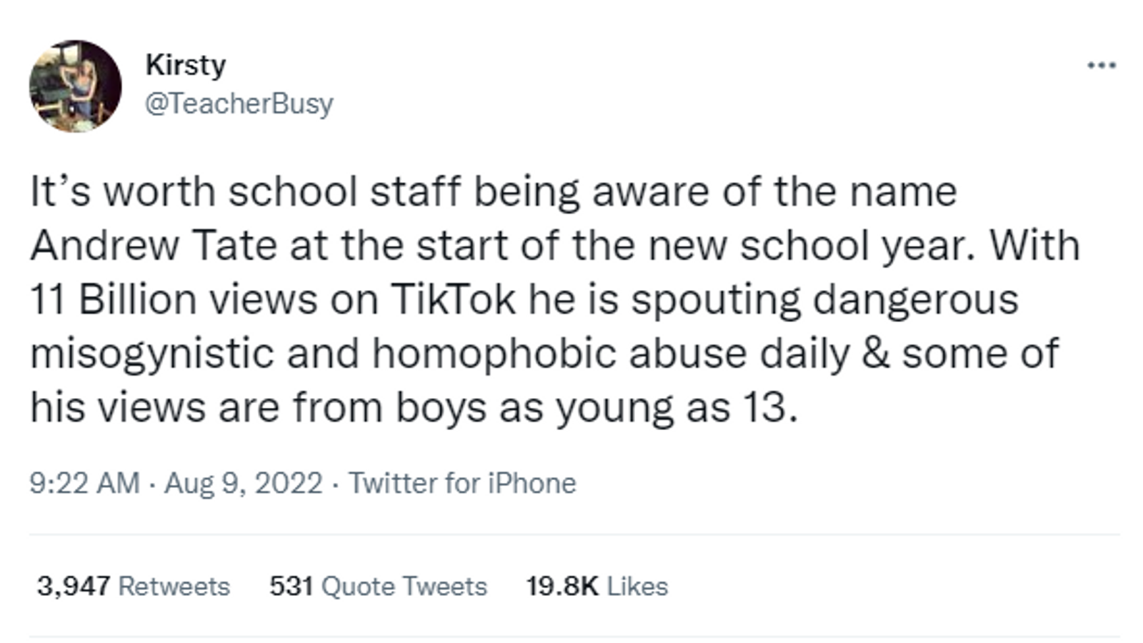 The Dangerous World of Andrew Tate