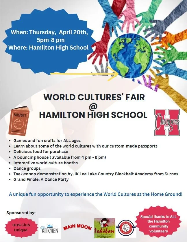 World Cultures' Fair: April 20