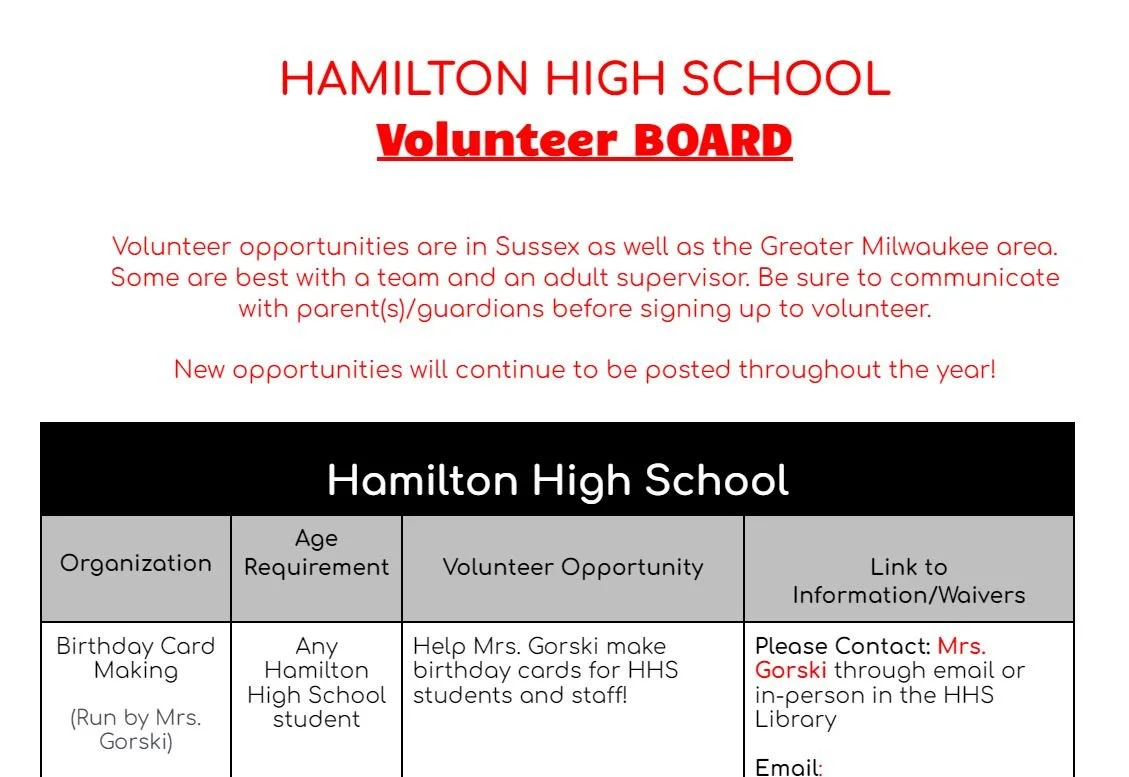 Are You Looking For Volunteer Opportunities?