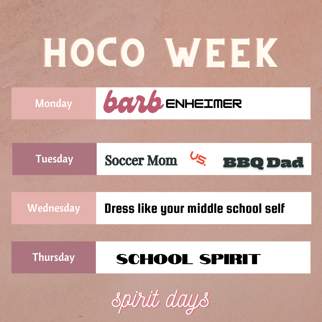 Homecoming Spirit Week