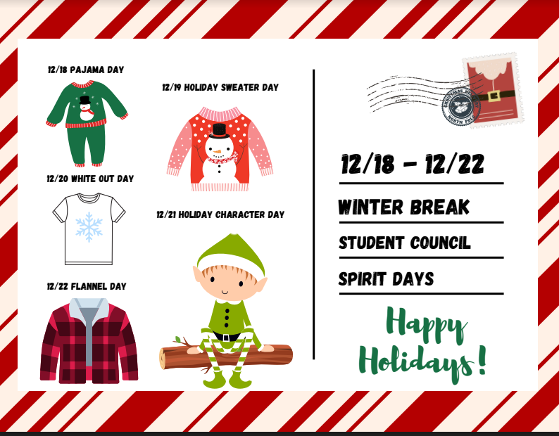 Winter Spirit Week!