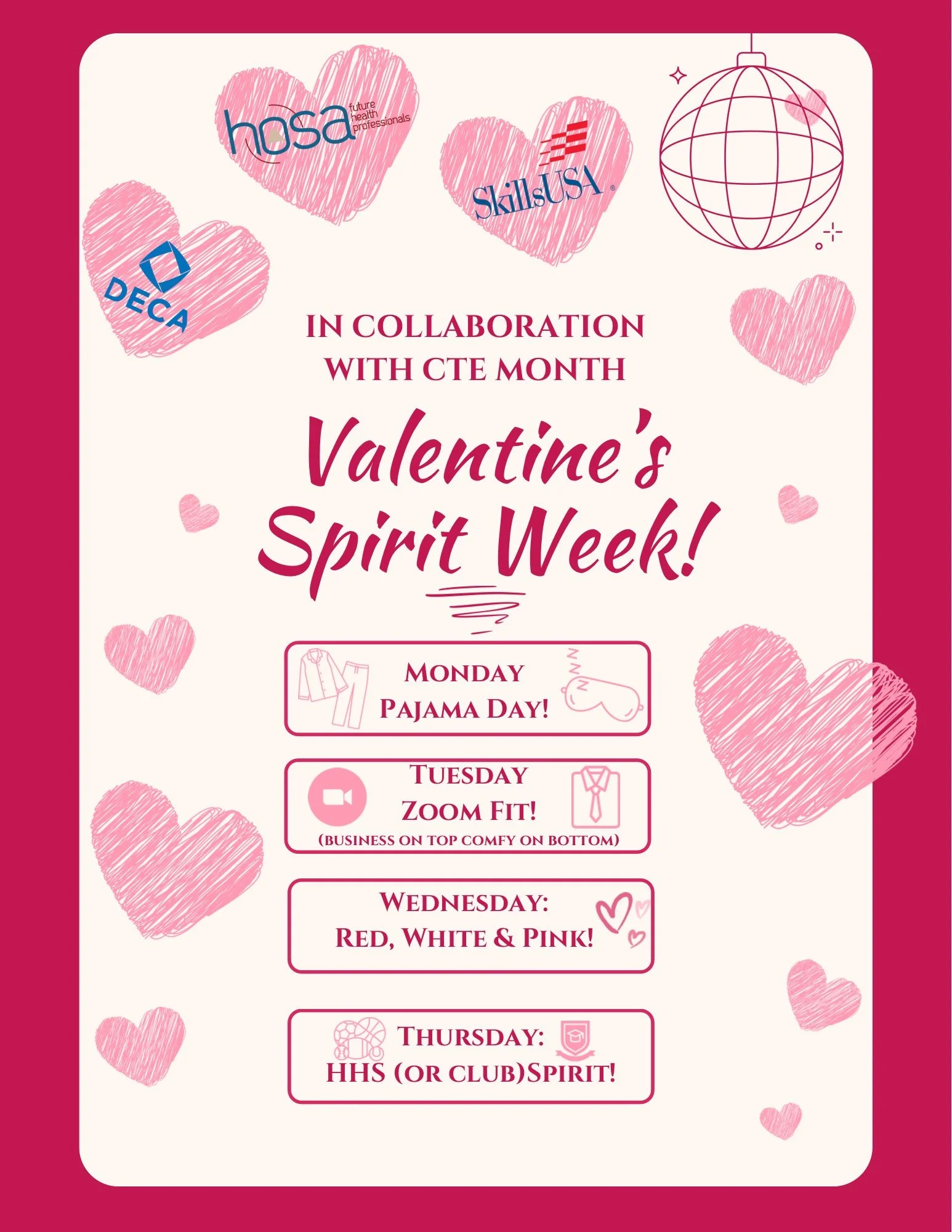 Valentine's Spirit Week!