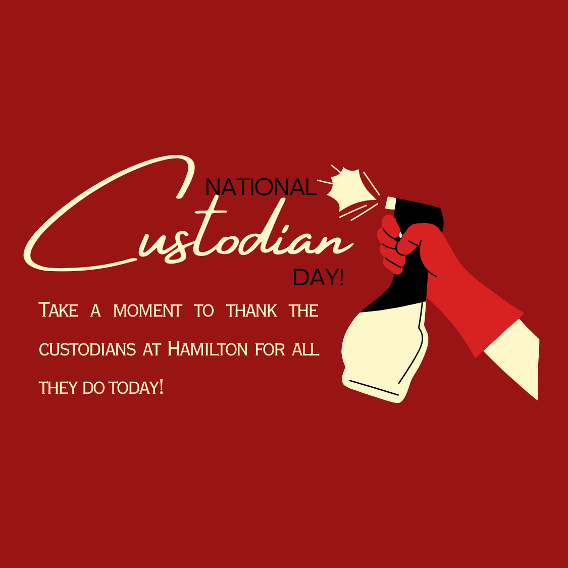 October 2: National Custodian Day