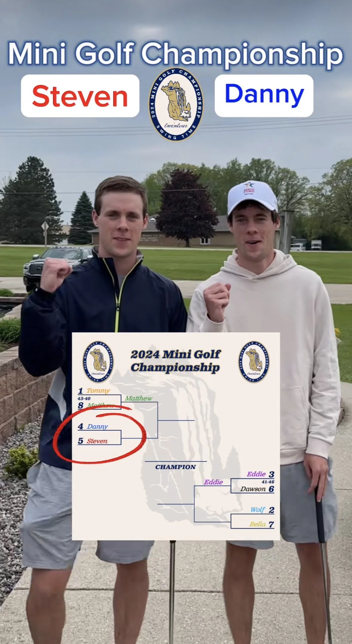 College Golfer Twins Make Viral Social Media Videos in their Free Time