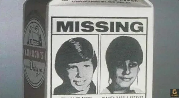 The Missing Children Milk Carton Program