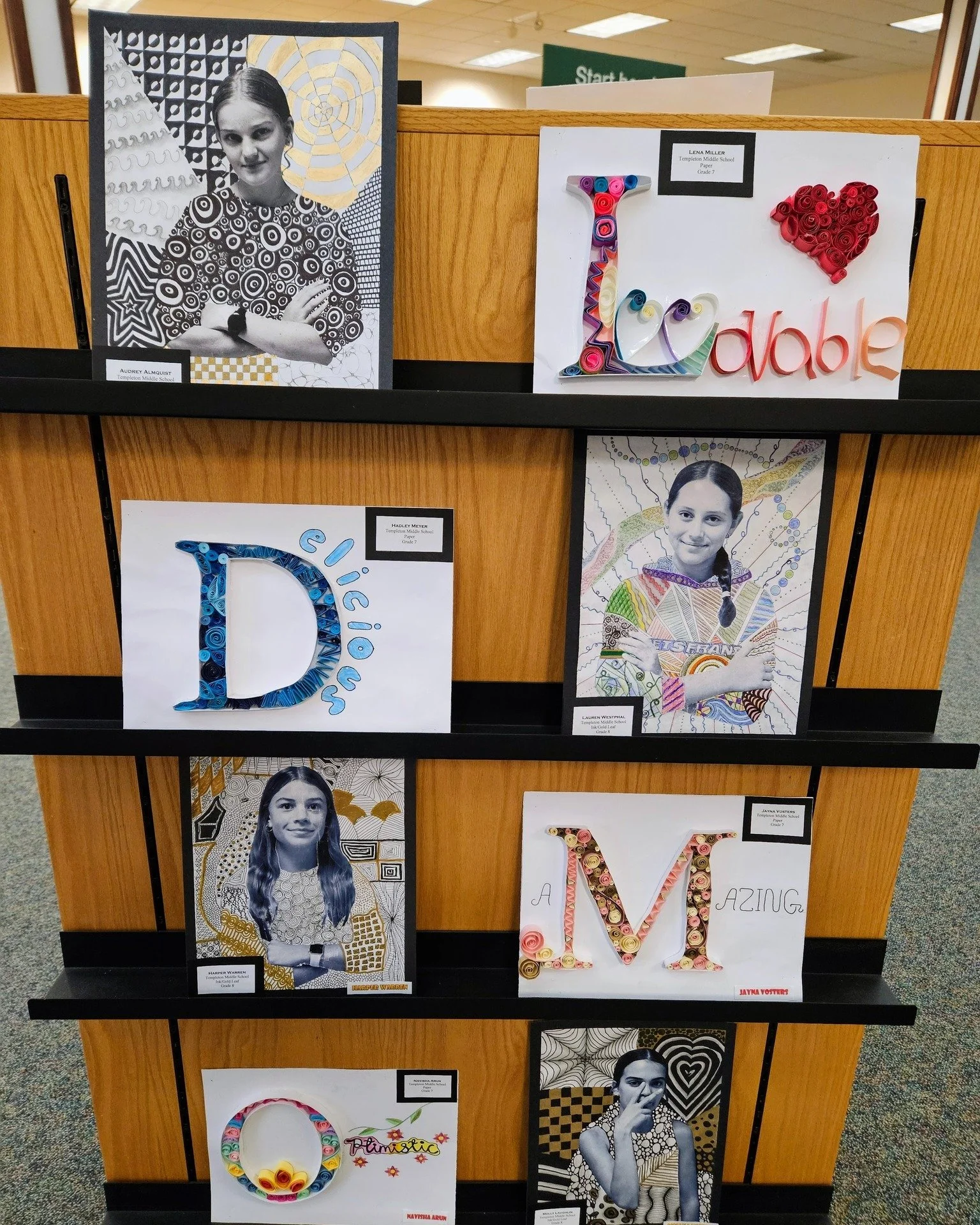 Celebrate Youth Art Month at the Pauline Haass Library