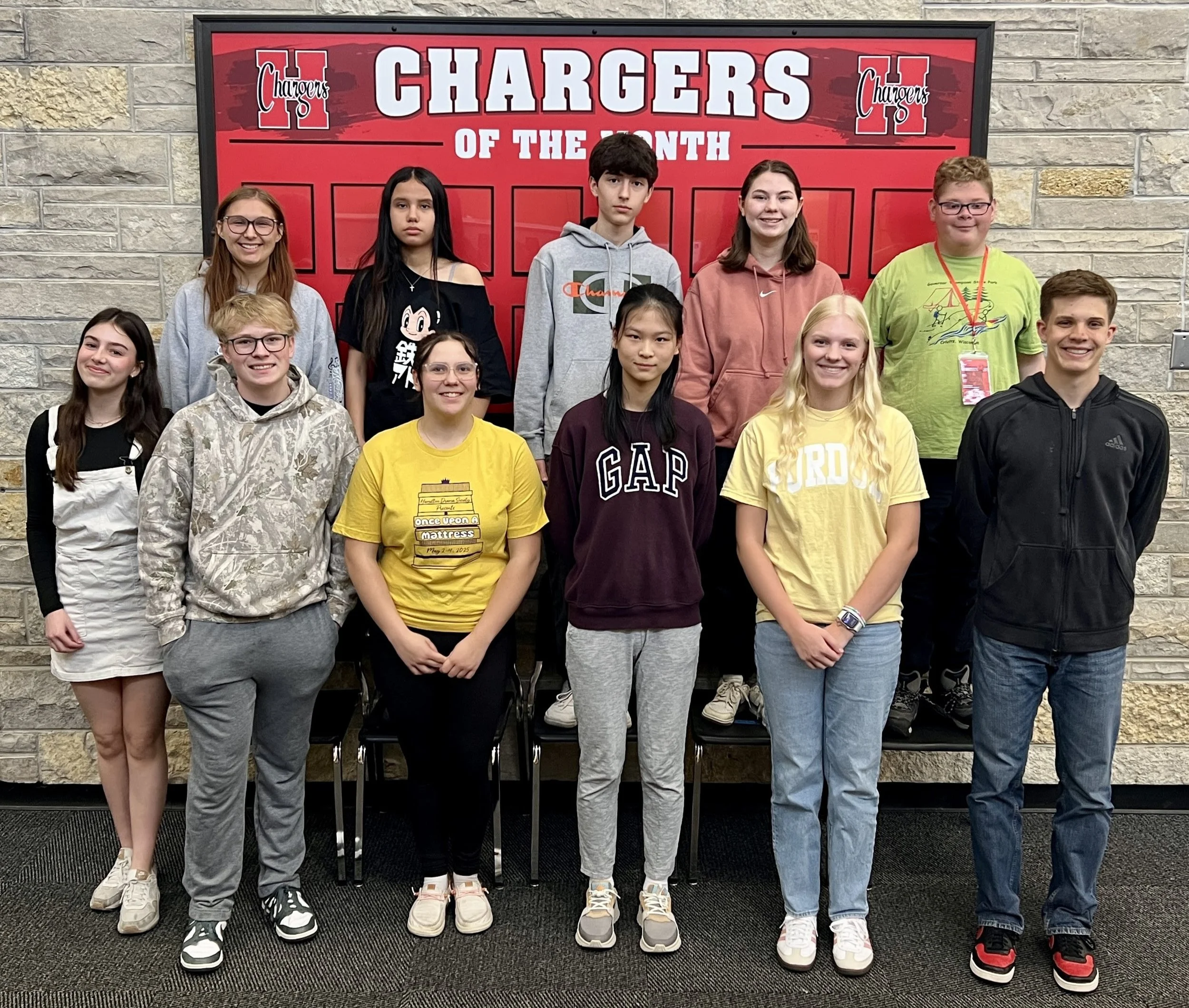 April Students of the Month