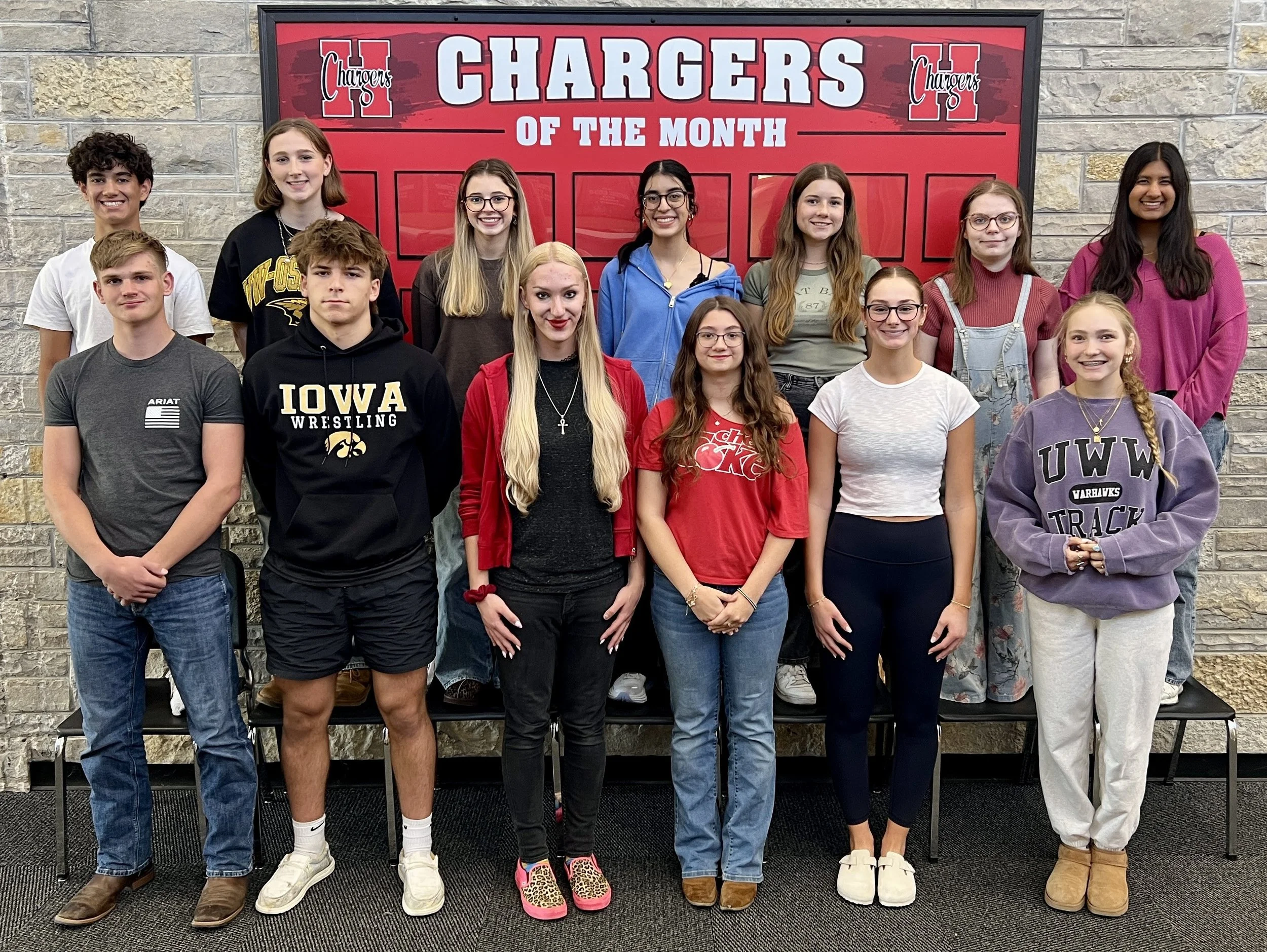 September Students of the Month