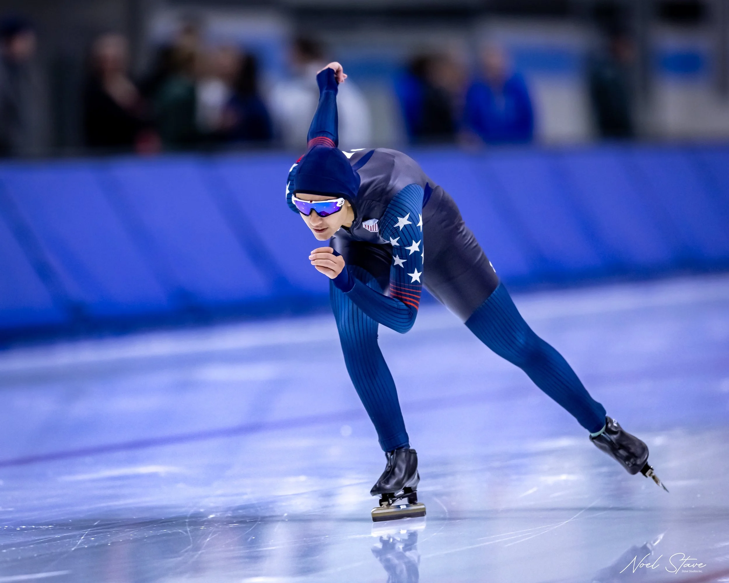 Hamilton Student Qualifies for the US Winter Olympics Speed Skating Time Trials