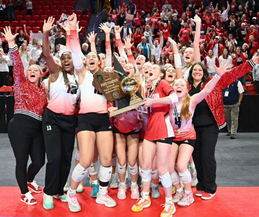 Girl's Volleyball Wins State