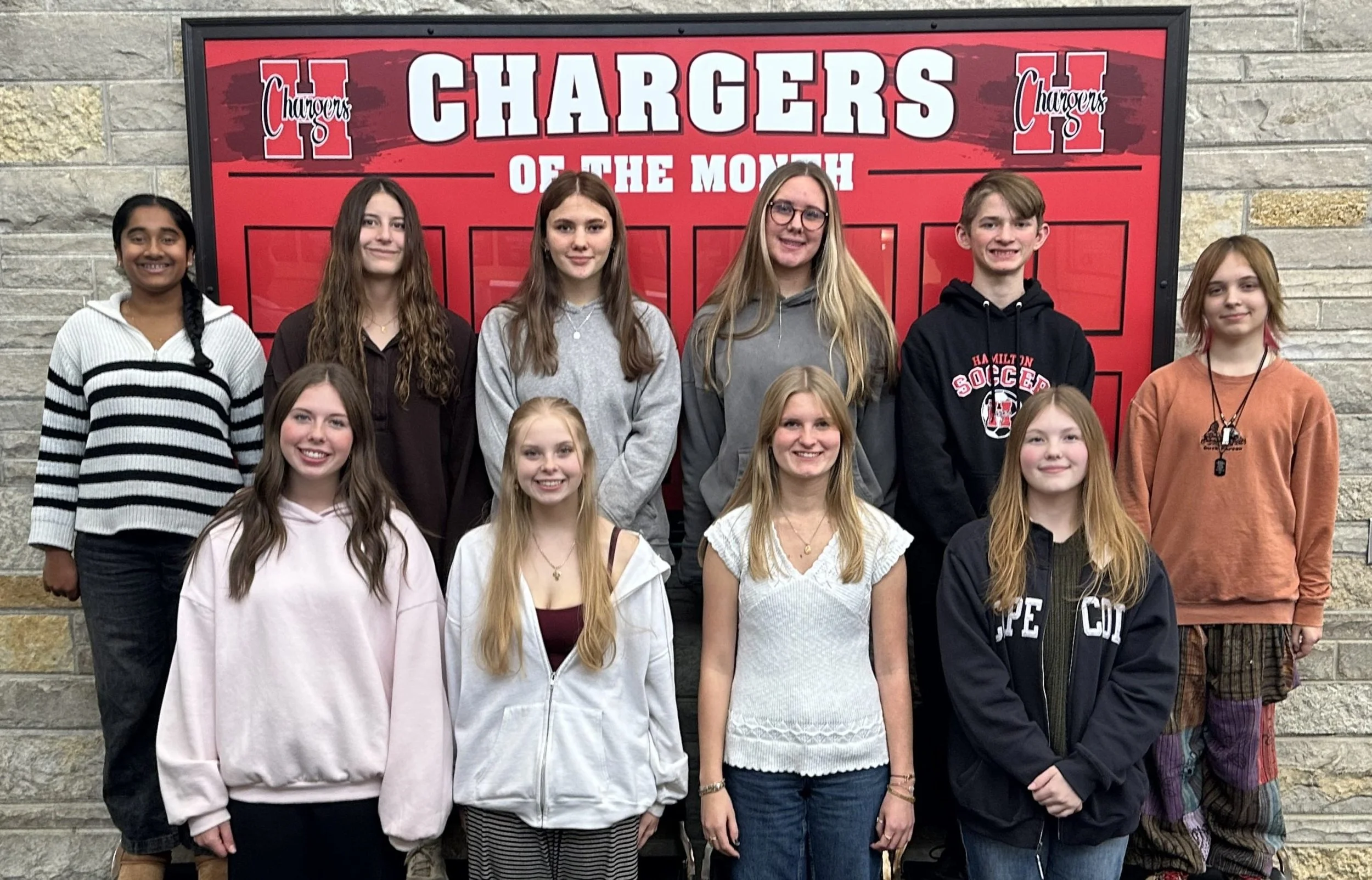 November Students of the Month