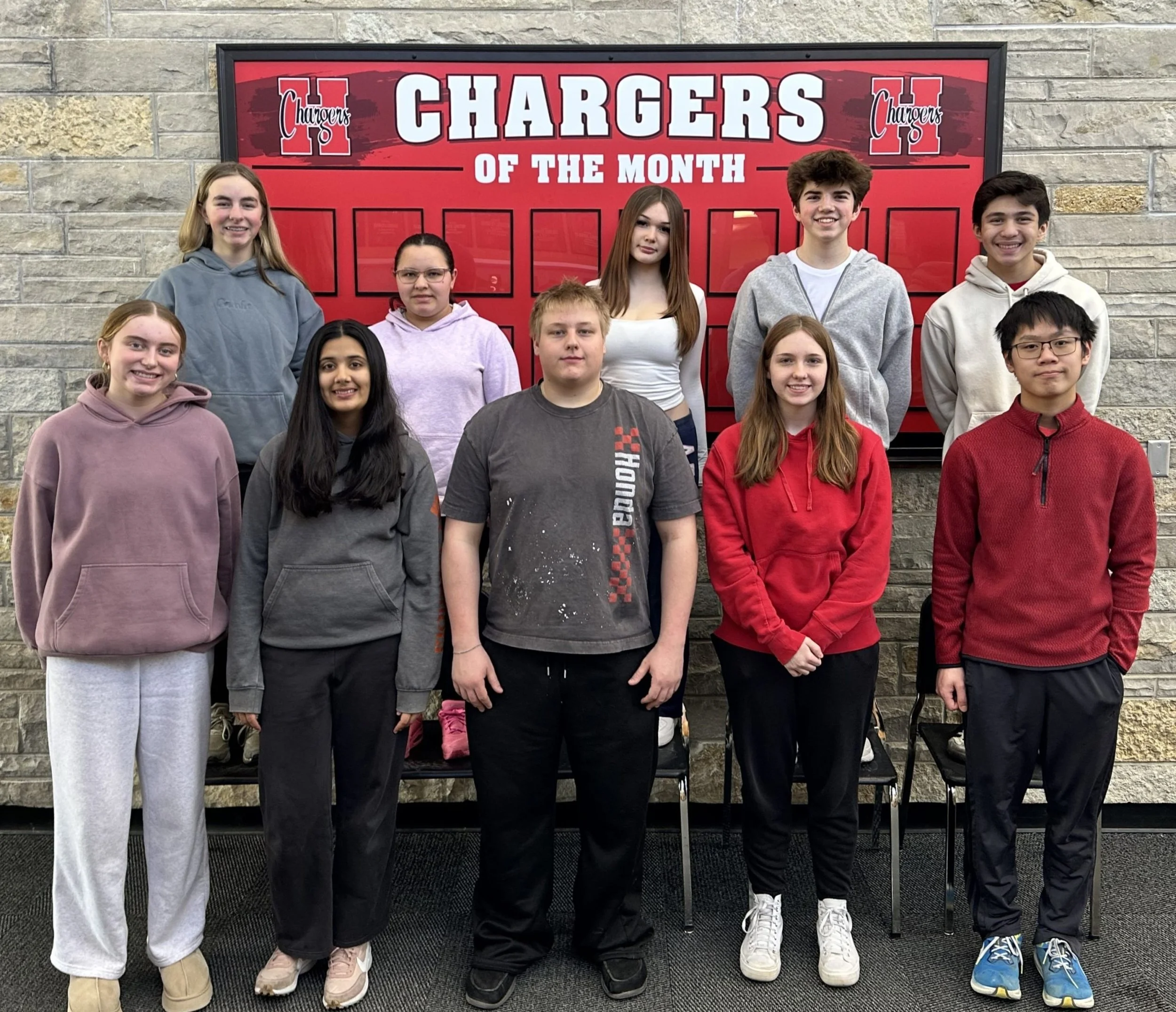 January Students of the Month