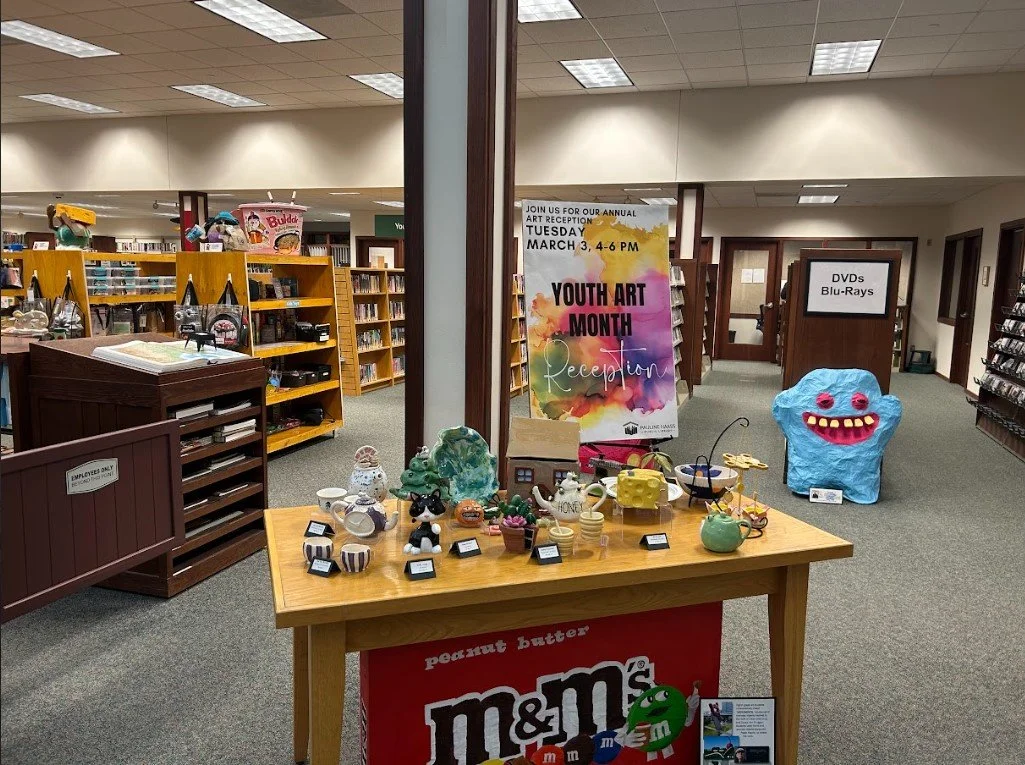 cat ceramics and monster thing.jpg