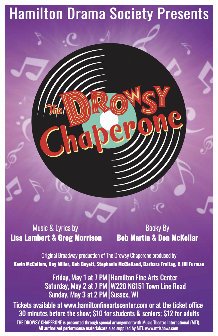 Hamilton Drama Presents: The Drowsy Chaperone