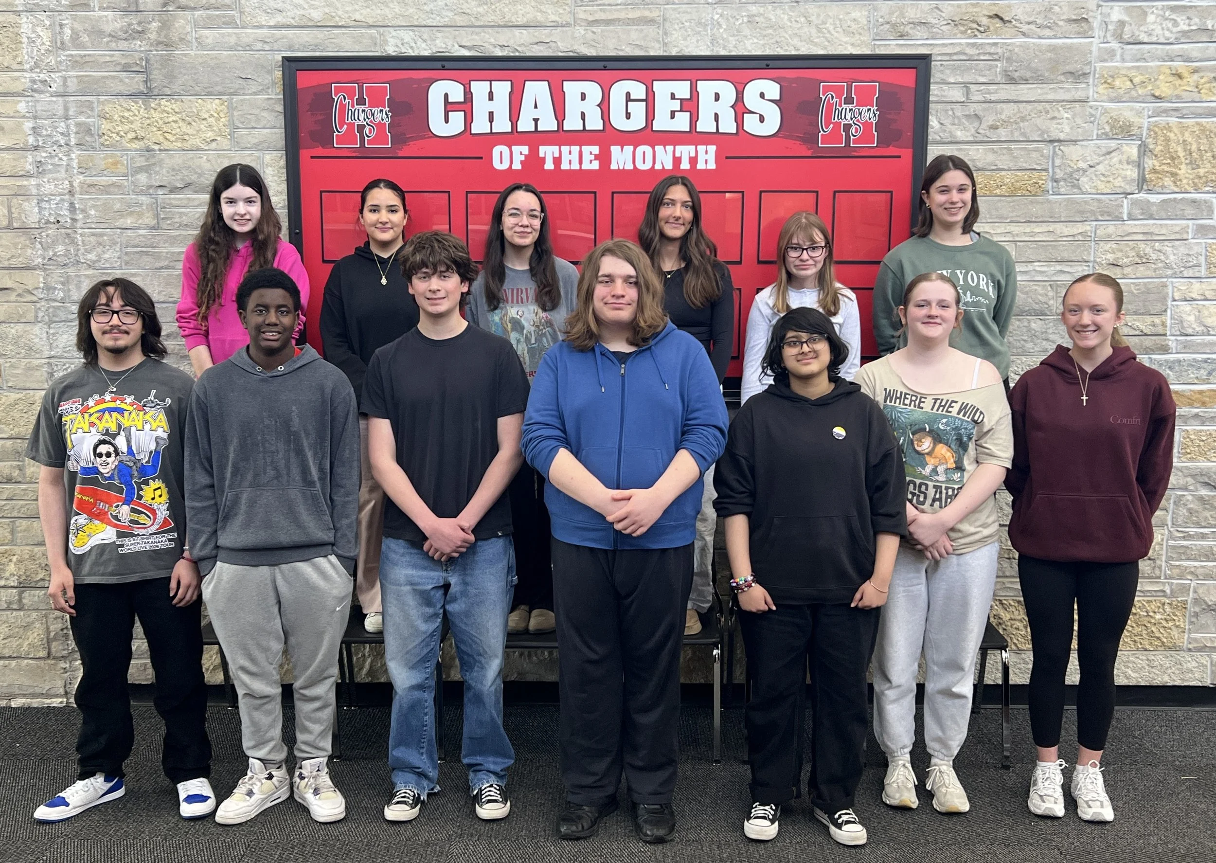 HHS March Students of the Month — Charger Press