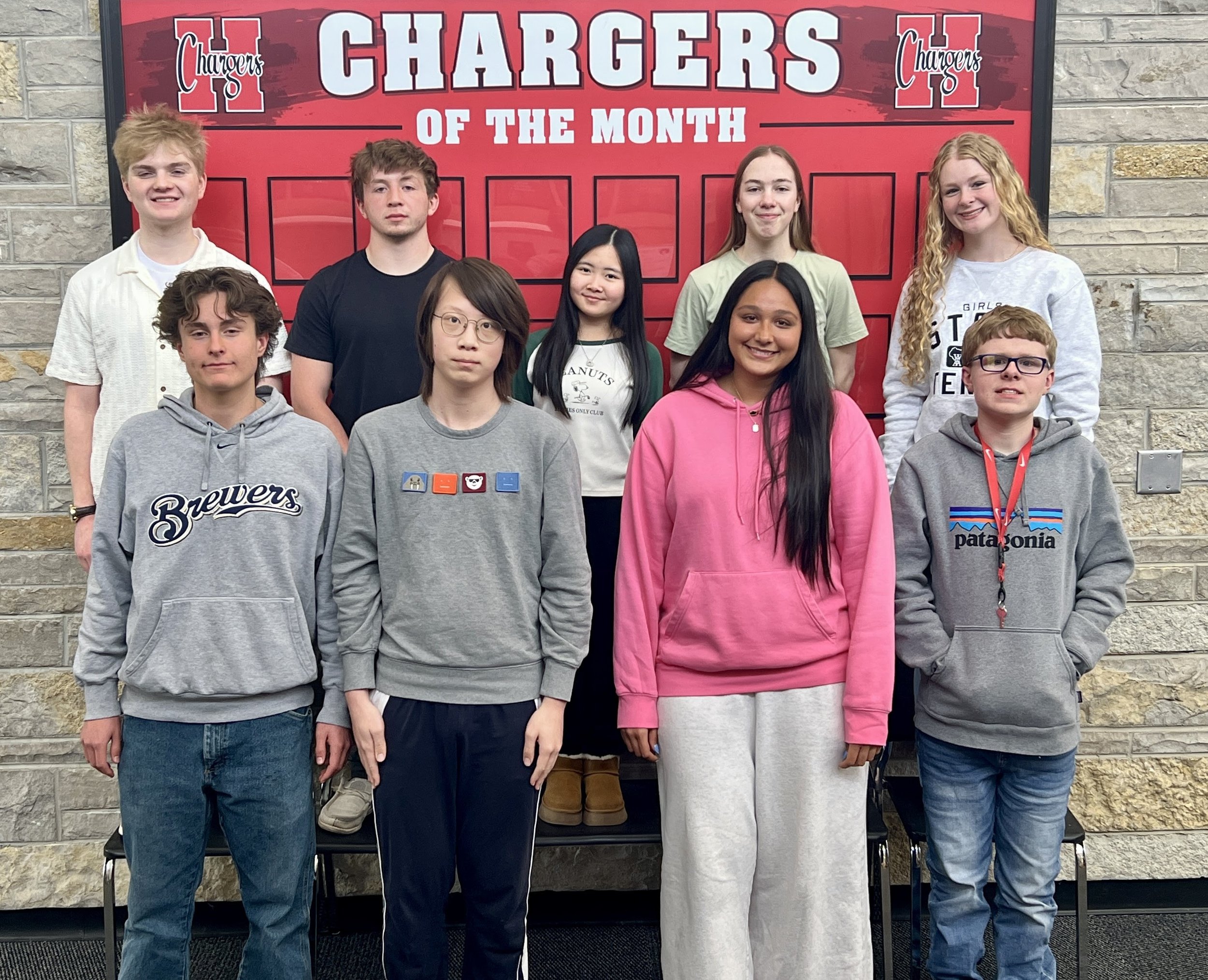 April Students of the Month 