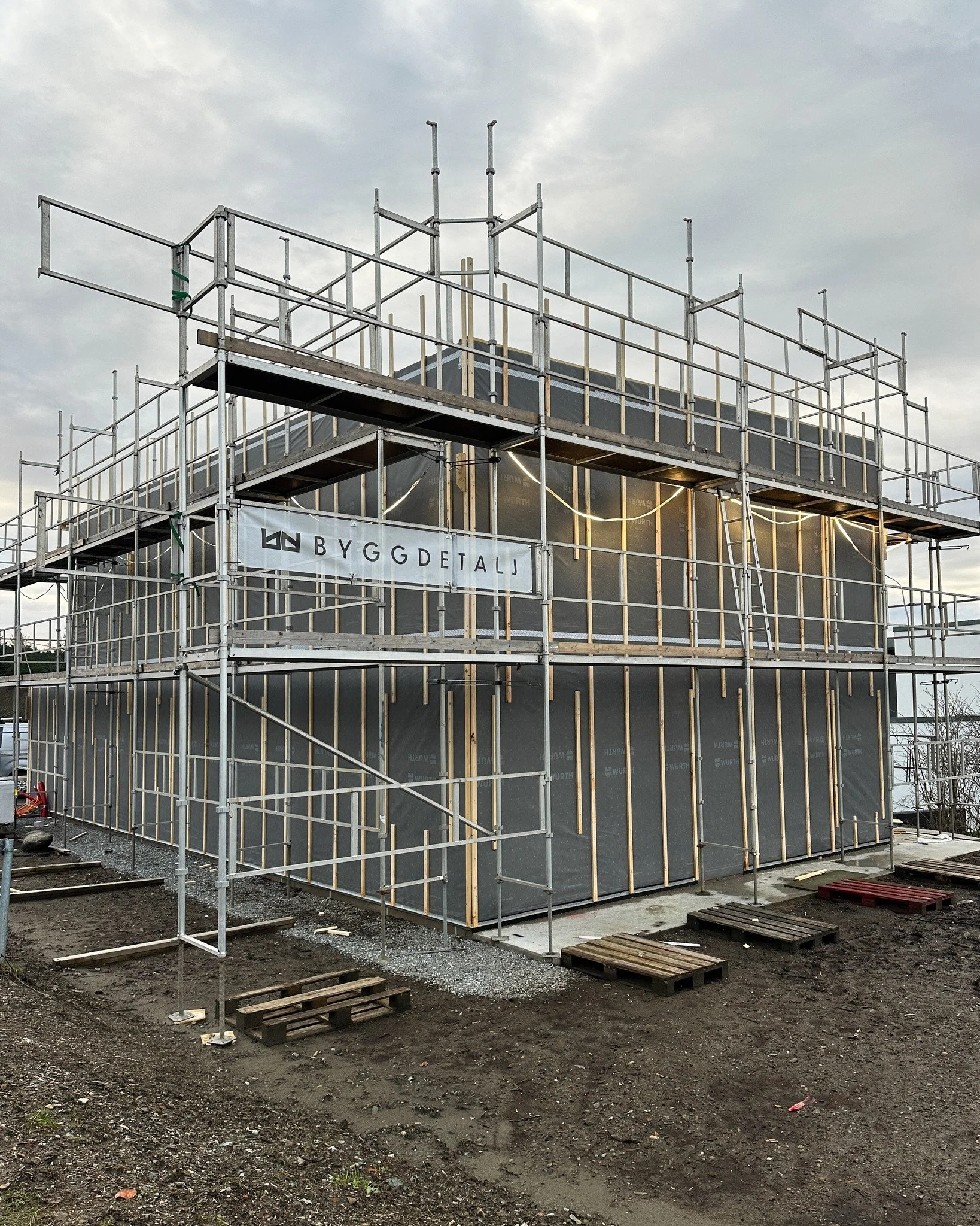 Nytt husprosjekt tar fart p&aring; Vikse! 🏡🛠️