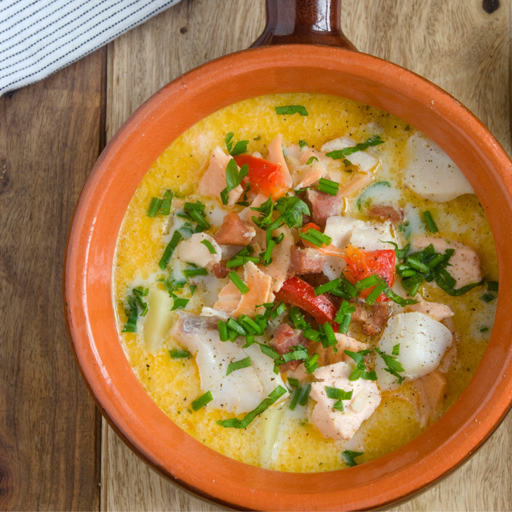Haddock and Leek Spiced Chowder | Mind Body Medical