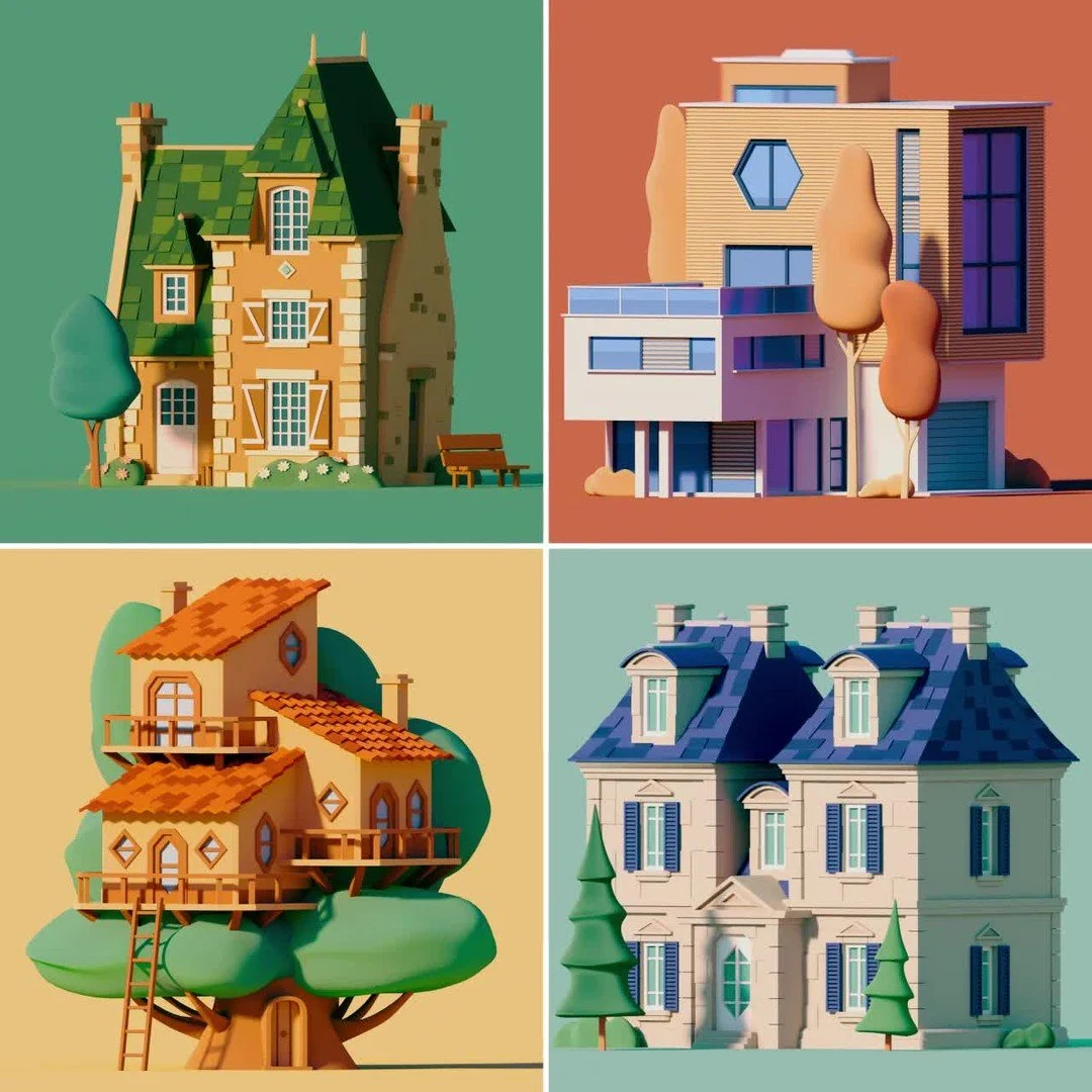 Art direction by Guillaume Kurkdjian on the online game Dream House in collaboration with the windows & doors company Pierret.
Slide to see the screengrabs of the tool and choose your favorite house design!
Art Director & Illustrator : @guil