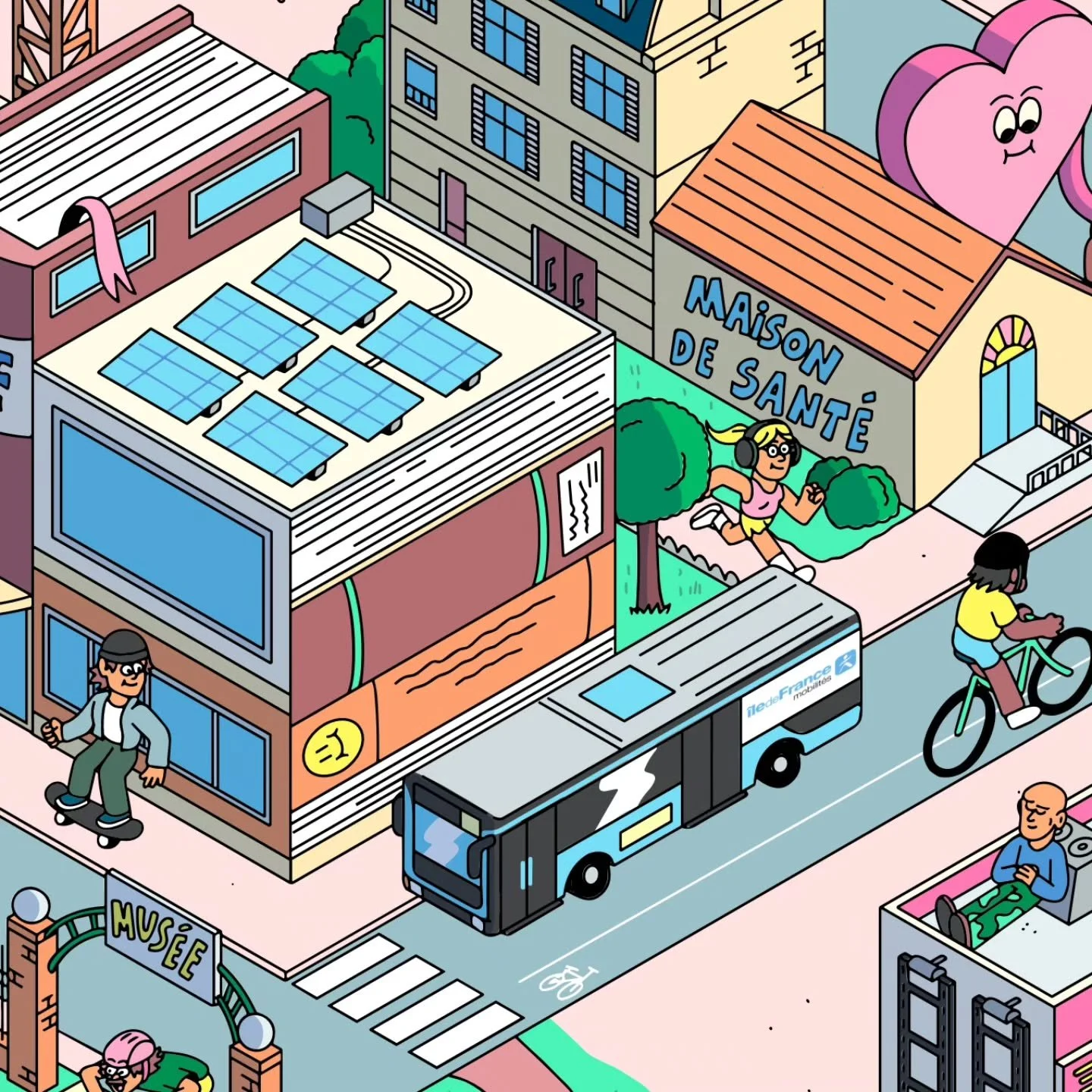 👀👀👀 nouvelle carte illustrant les compétences et services de la région @iledefrance par @alexandrenart 
Agence @publicisliveparis 
#ouestcharlie #whereswaldo #alexandrenart #regionidf