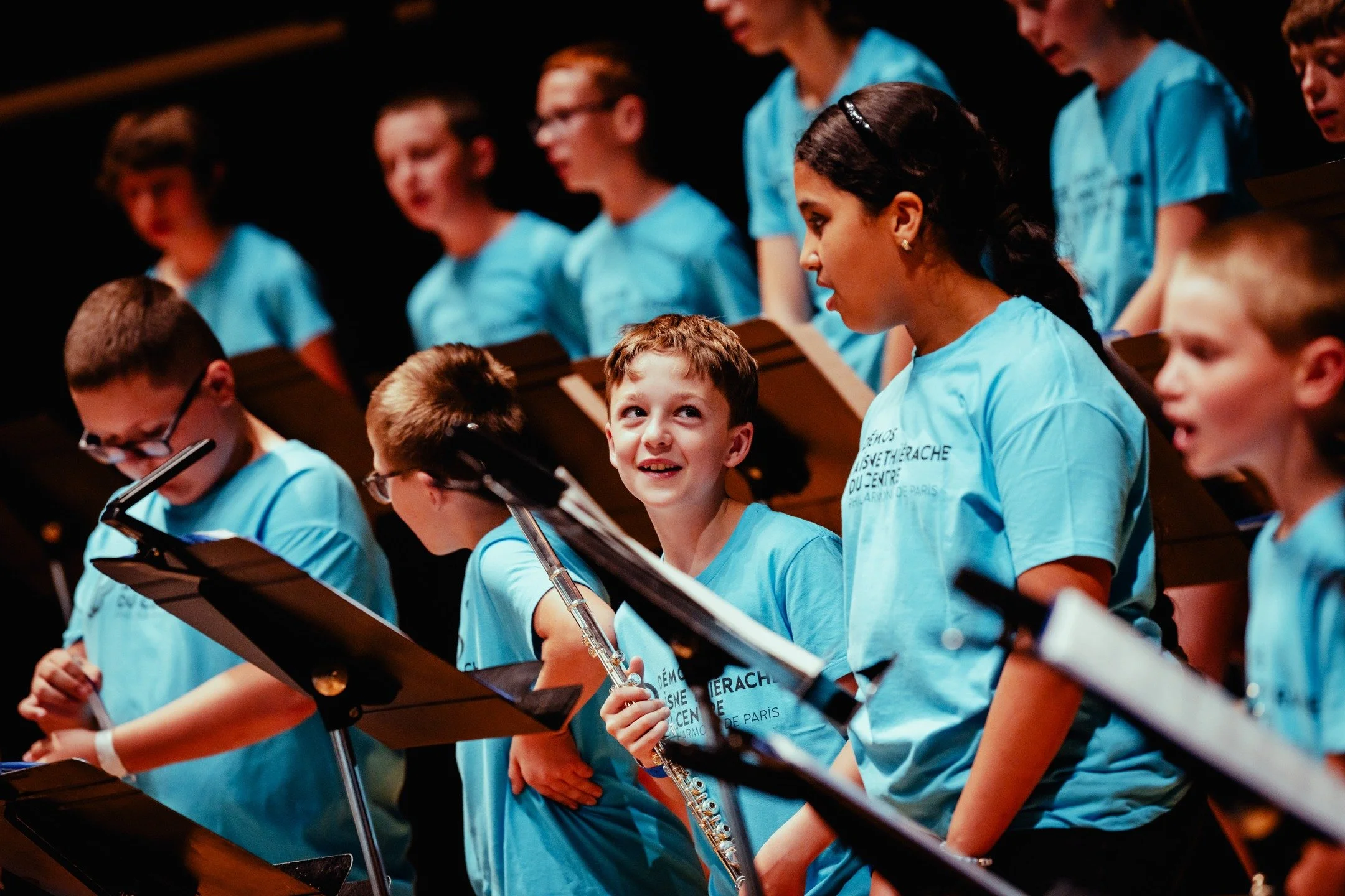 📸 par @nicolas.lascourreges 
#nicolaslascourreges #photographer #photography #philharmoniedeparis #demos #orchestre #educationmusicale #photobook