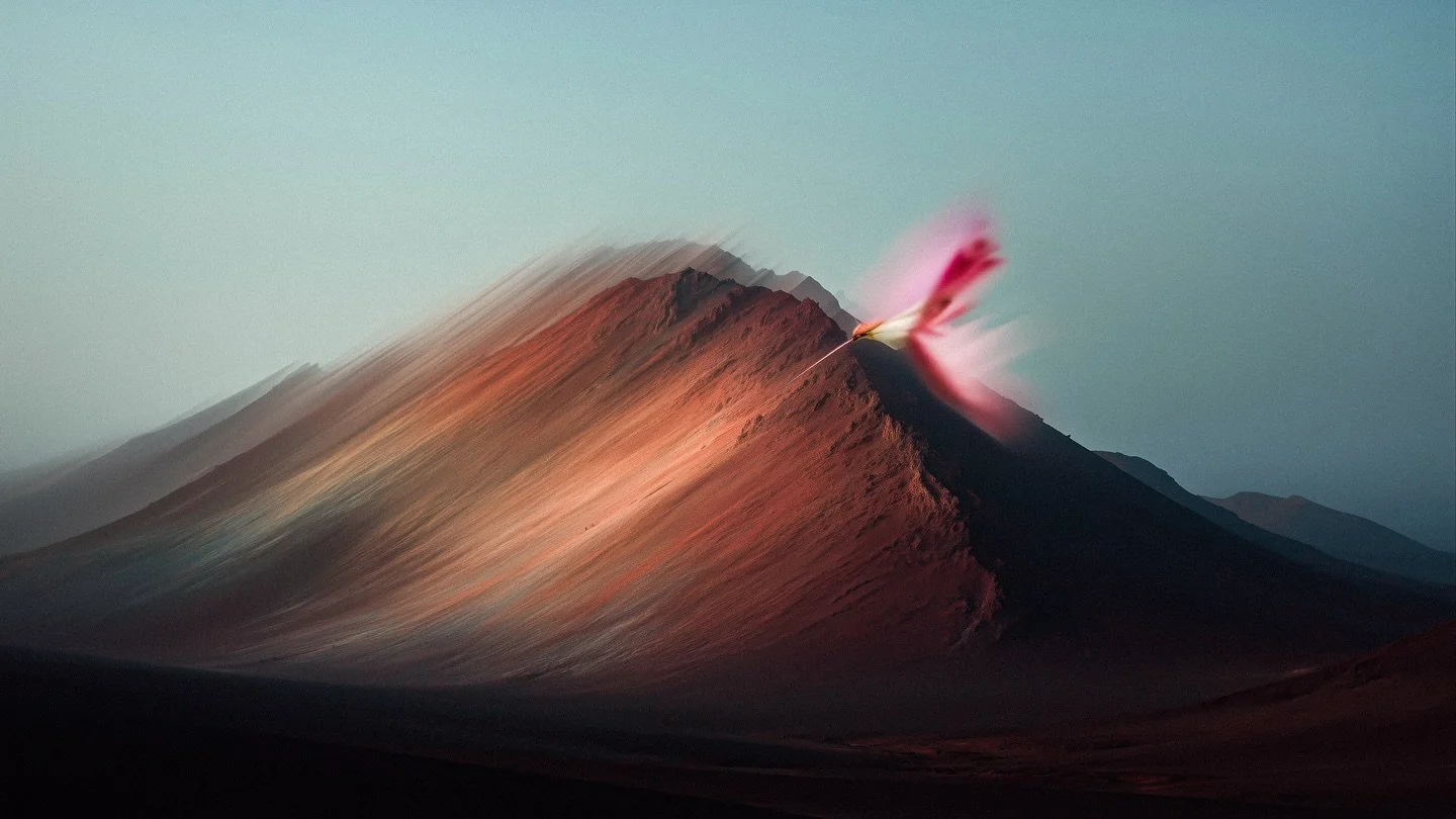 Landscapes by @coraliejoos_office 🪽
Where deserts become oceans, mountains breathe light, and silence hold entire galaxies. Each image is a window. Through AI, imagination finds no limits. Coralie reshapes reality, between time and space, creating