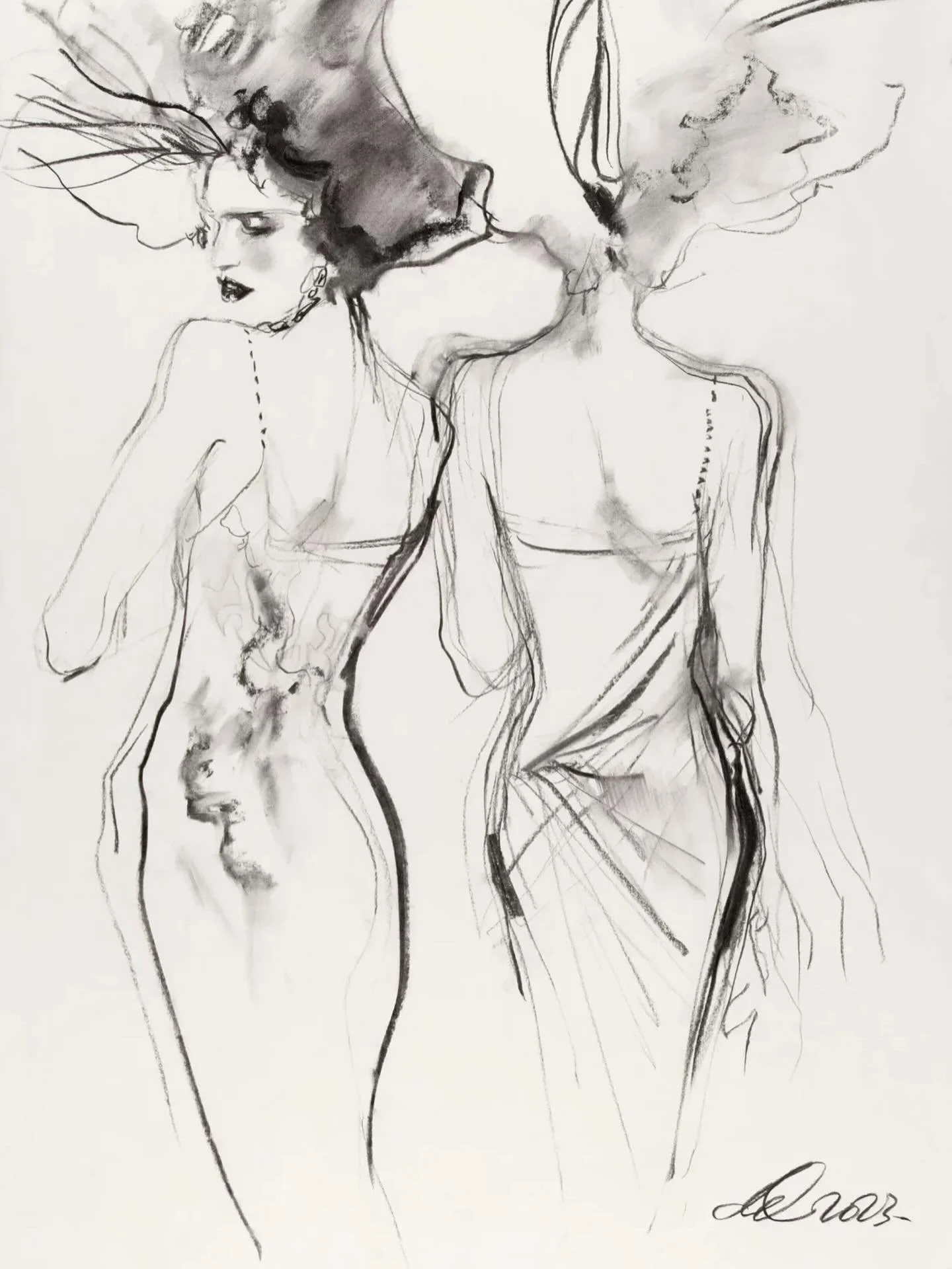 David Downton 🩶
@daviddownton 
#fashionillustration #illustration #art #drawing #sketch #ink #fashionillustrator #fashionweek #fashionart #fashiondrawing #daviddownton #agentandartists