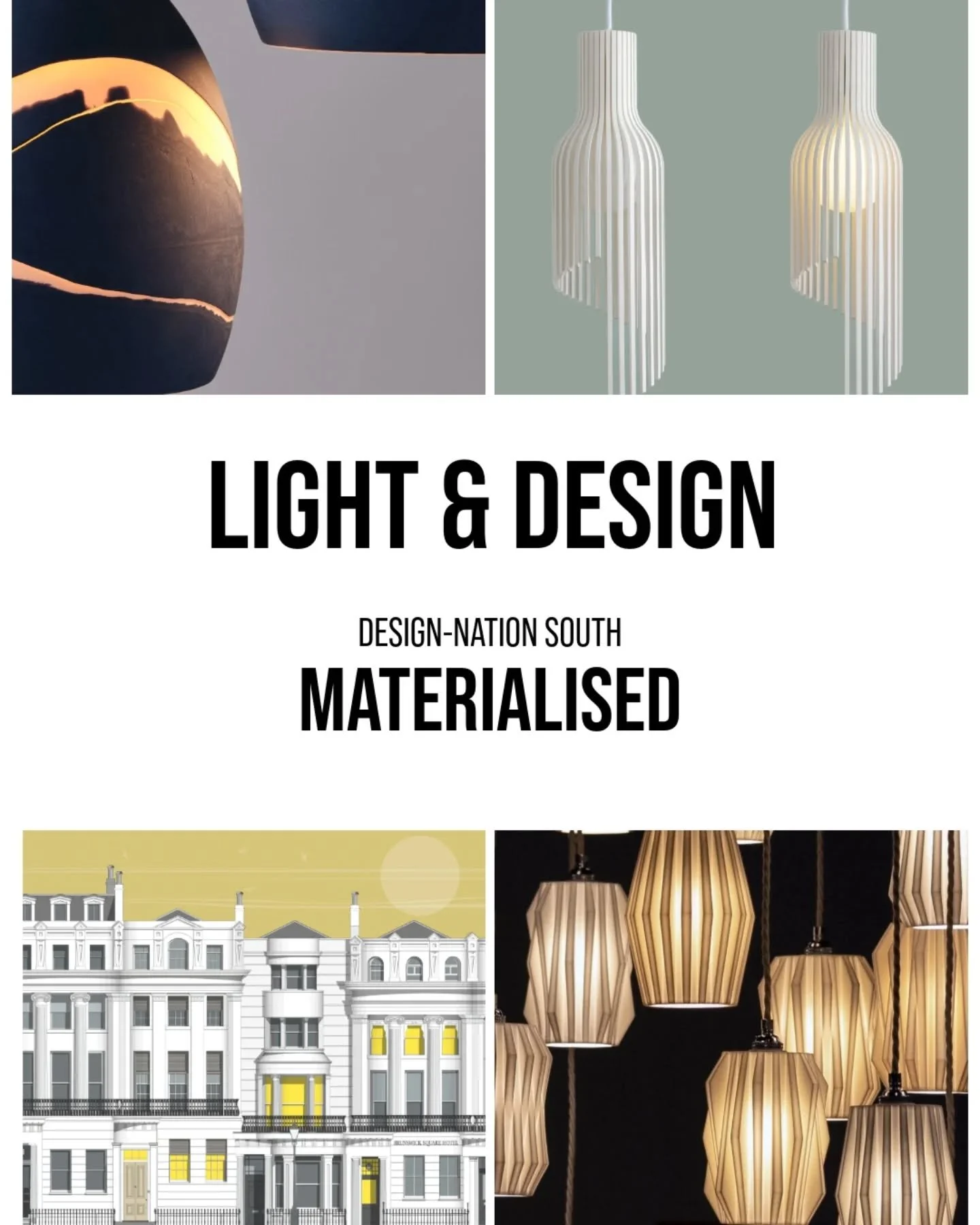Light and Design at Design-Nation South: Materialised

From architectural details to organic curves, the light and design work in Materialised shows the depth and range of contemporary practice.

Four members of&nbsp; @design_nationuk &mdash; @annajt
