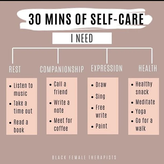 There are 1,440 minutes in a day. Give yourself some. At least 30 #SelfCare 📸 @blackfemaletherapists