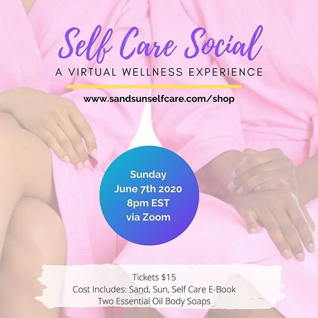 Because we can never have too much self care 💆🏿&zwj;♀️ Super excited to host our very first SELF CARE SOCIAL: A Virtual Wellness experience in partnership with @scentualaromabathandbody During the social we&rsquo;ll talk about the healing benefits 