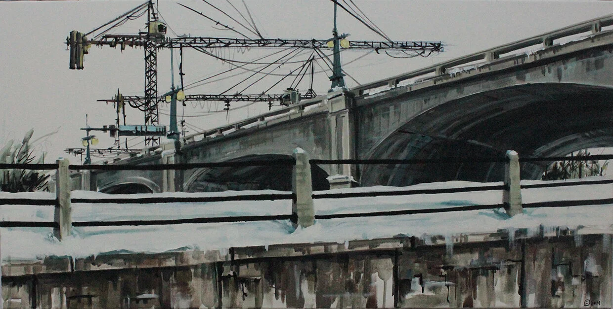 07_LandsdownfromtheCanal_2014_OilonCanvas_18x32_SOLD($750).JPG