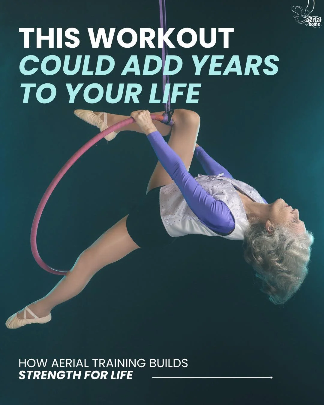 Taking aerial classes might make you live longer &ndash; no, really. 

Grip strength has been named one of the &ldquo;most reliable markers of human health&rdquo; (BBC Futures) &ndash; and there&rsquo;s no better way to work on your grip than to hang