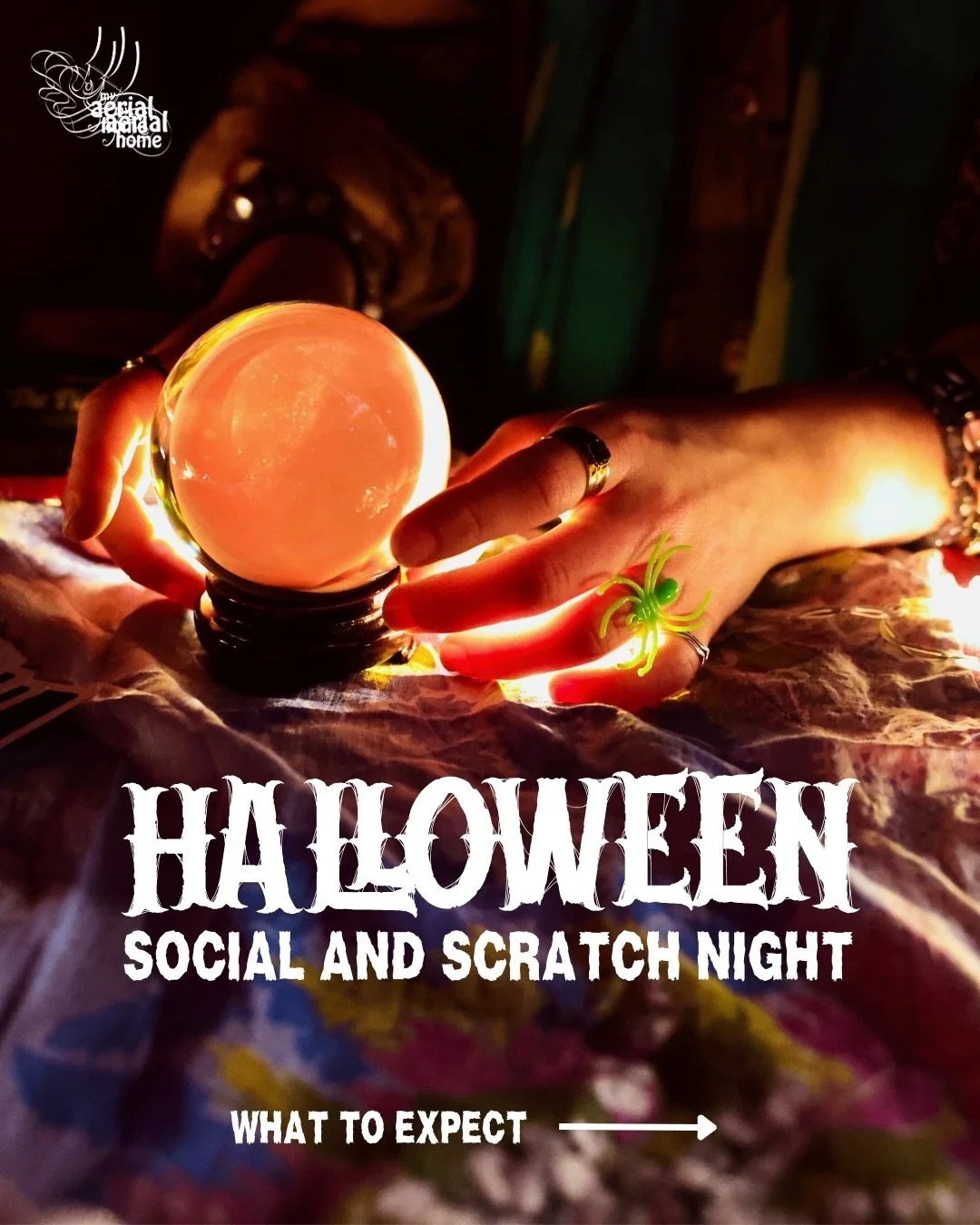 Our Halloween Scratch Night &amp; Social is THIS FRIDAY - here&rsquo;s what you can expect.

Themed aerial performances, a chilling costume contest, delicious food &amp; drinks, loads of fun &ndash; plus, it&rsquo;s totally FREE to attend! 

It&rsquo