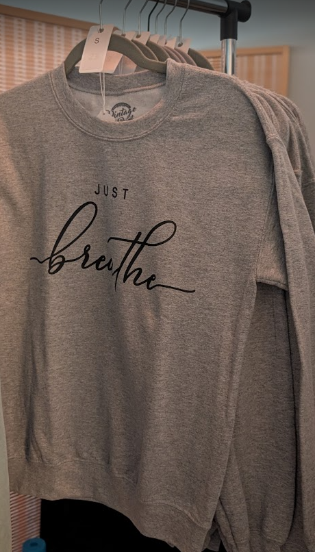 Just Breathe Sweatshirt