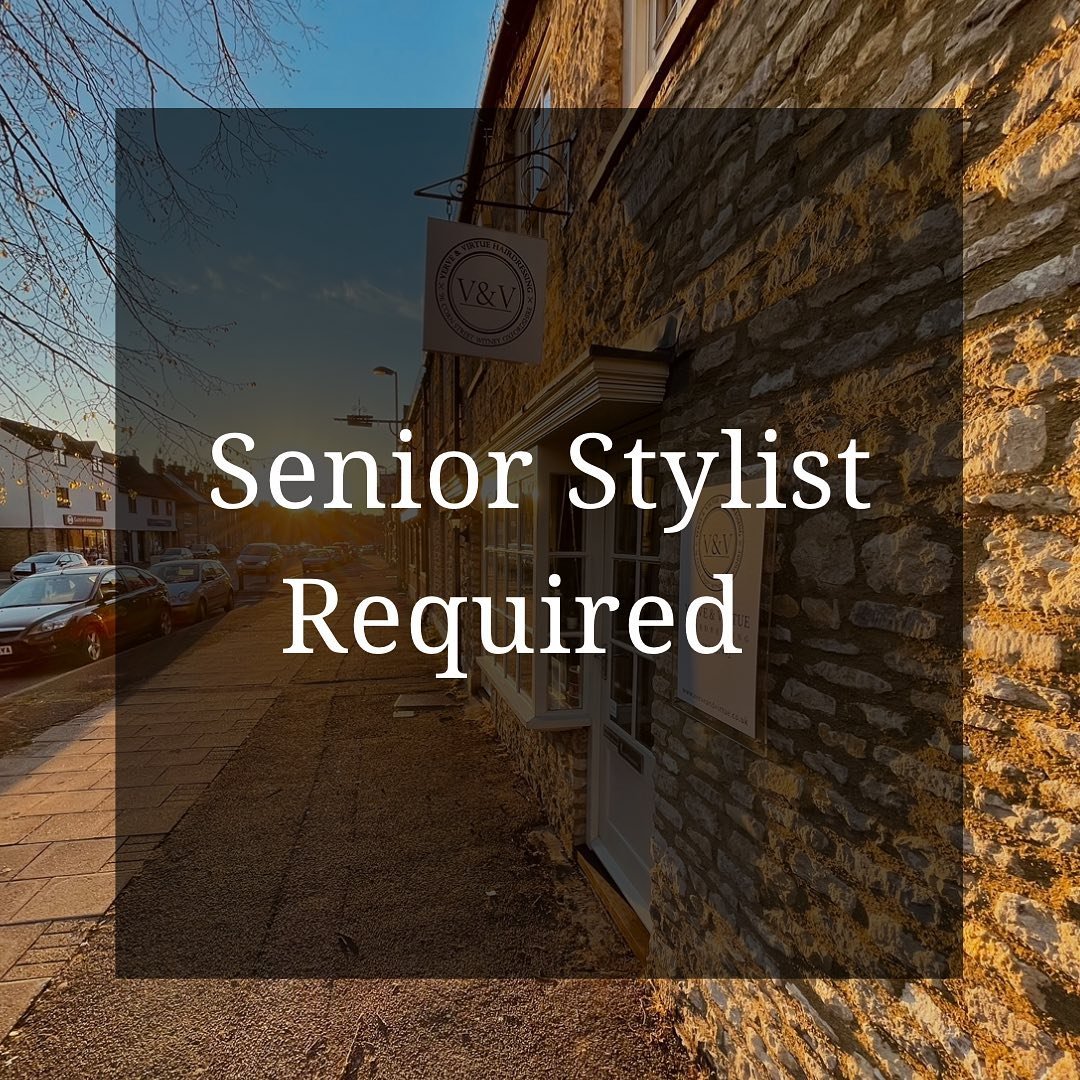 Exciting News - We are looking for a Senior Stylist to join the team at Verve &amp; Virtue.

Our ideal person will have the following experience and characteristics:

You have a passion for excellence in both styling and developing / maintaining stro