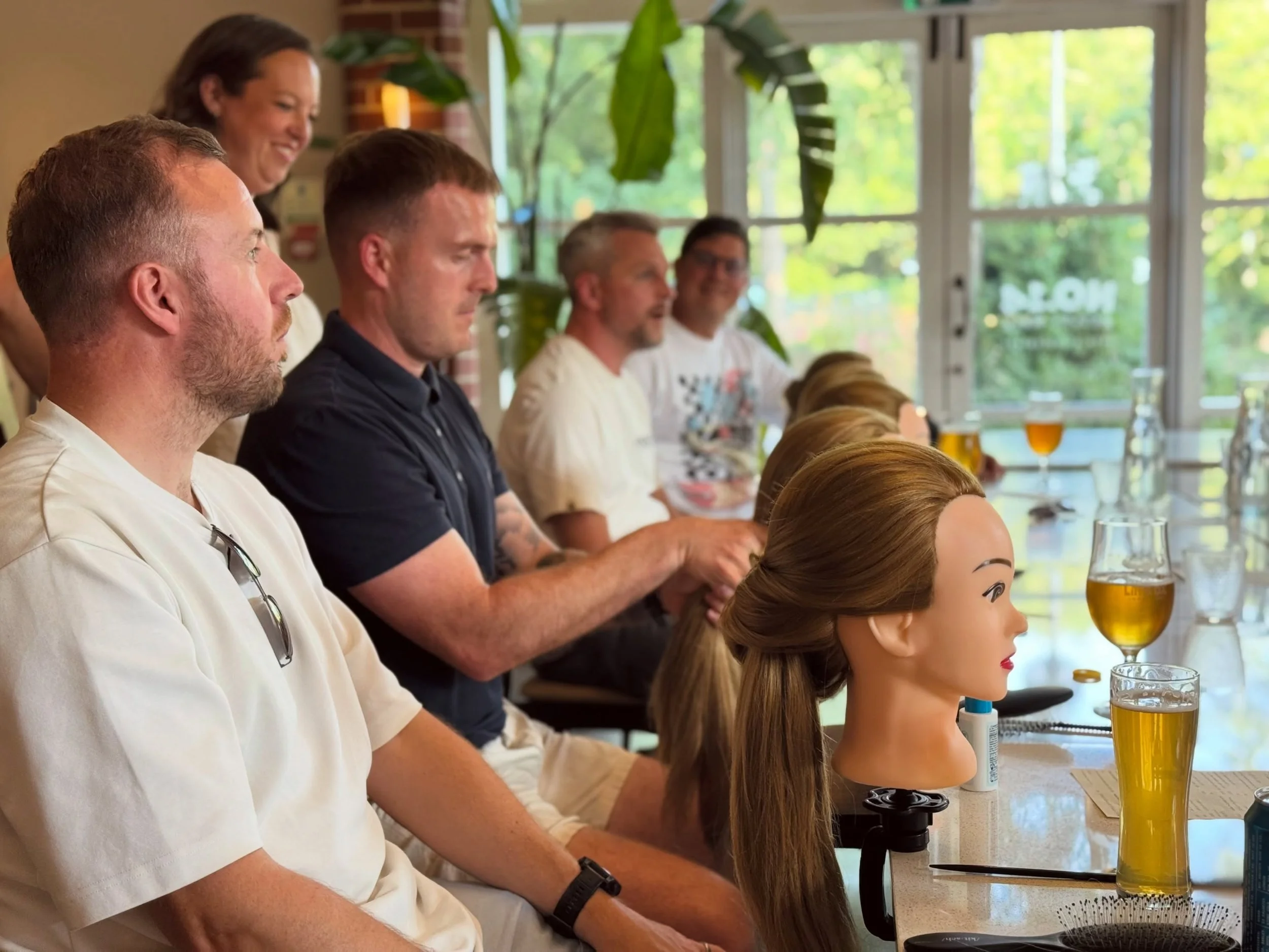 🍻✨ Last night, we hosted our first &lsquo;Beers &amp; Braids&rsquo; evening in collaboration with @no.14wesleywalk 🍻✨

Having two daughters myself, I know exactly what it feels like to feel completely helpless when trying to do their hair. In fact,