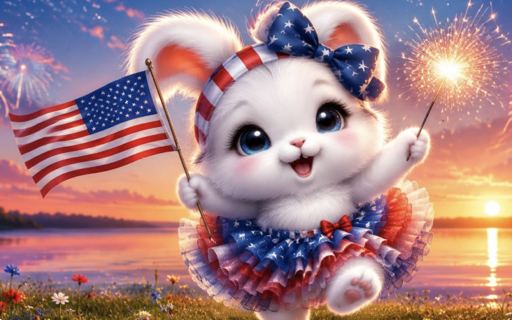 Mid Florida RBA - Red, White, and Bunny
