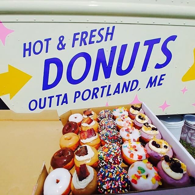 If fresh donuts with a side order of an ocean breeze sound pretty sweet you will find us on the Eastern Prom today, 9-1(ish). We hope you will join us tonight at Deering Oaks for the Black Lives Matter Juneteenth event. We will be donating 50% of our