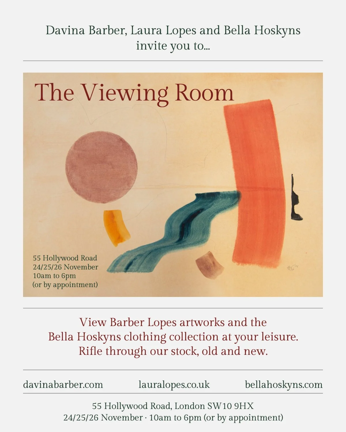 The Viewing Room, SW10