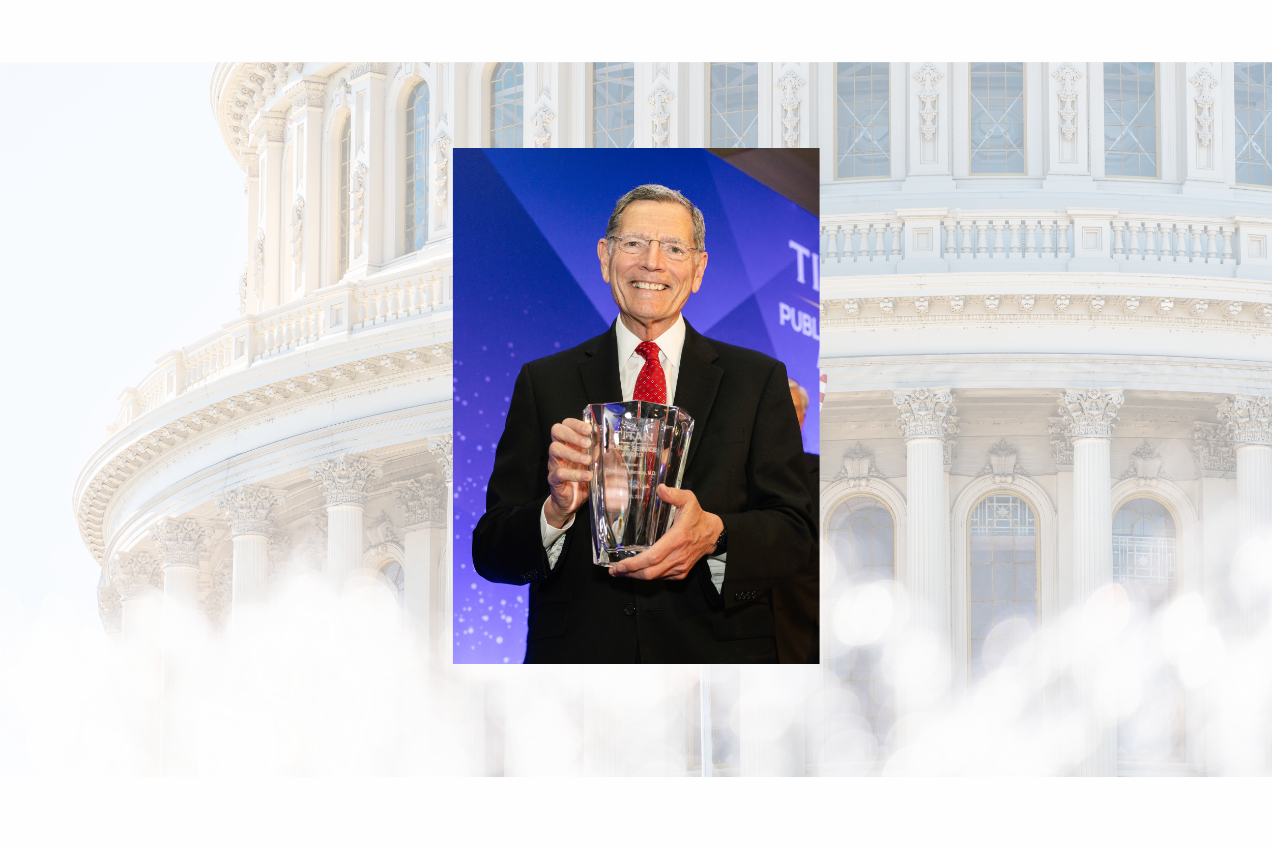 Hatch Foundation Honors Senator John Barrasso with Titan of Public Service Award