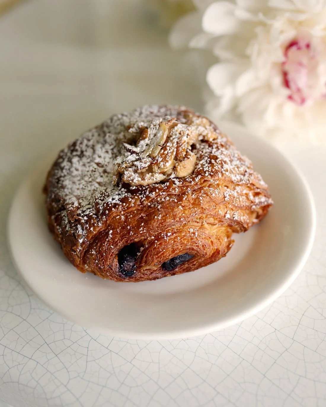 Tahini Chocolate-Almond Croissant