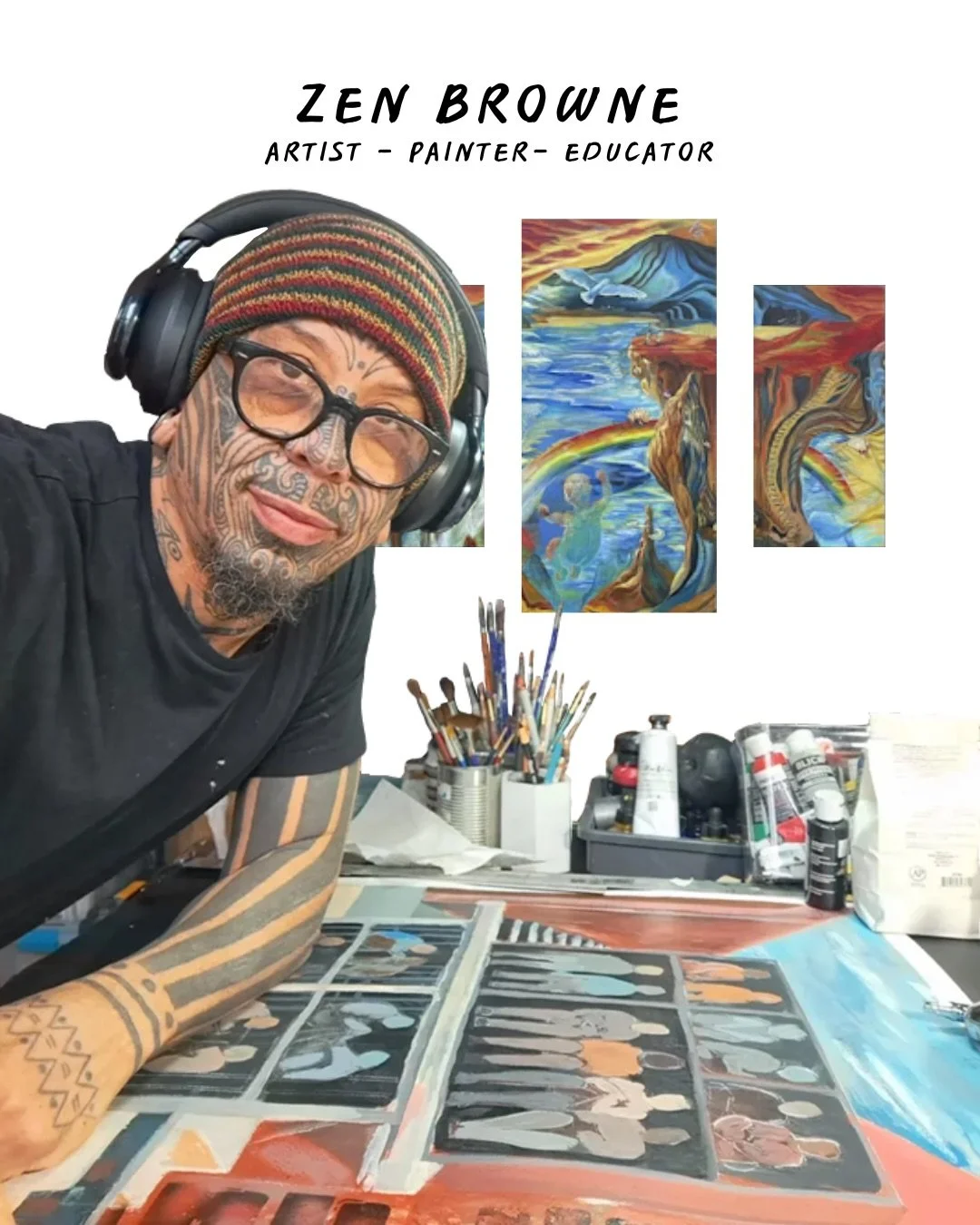 Today as we honor the legacy of Martin Luther King Jr., we&rsquo;re also sharing appreciation for our close friend of 15 years, and artist of color in our community - Zen Browne. 

His work highlighting trans identities through art and education is a