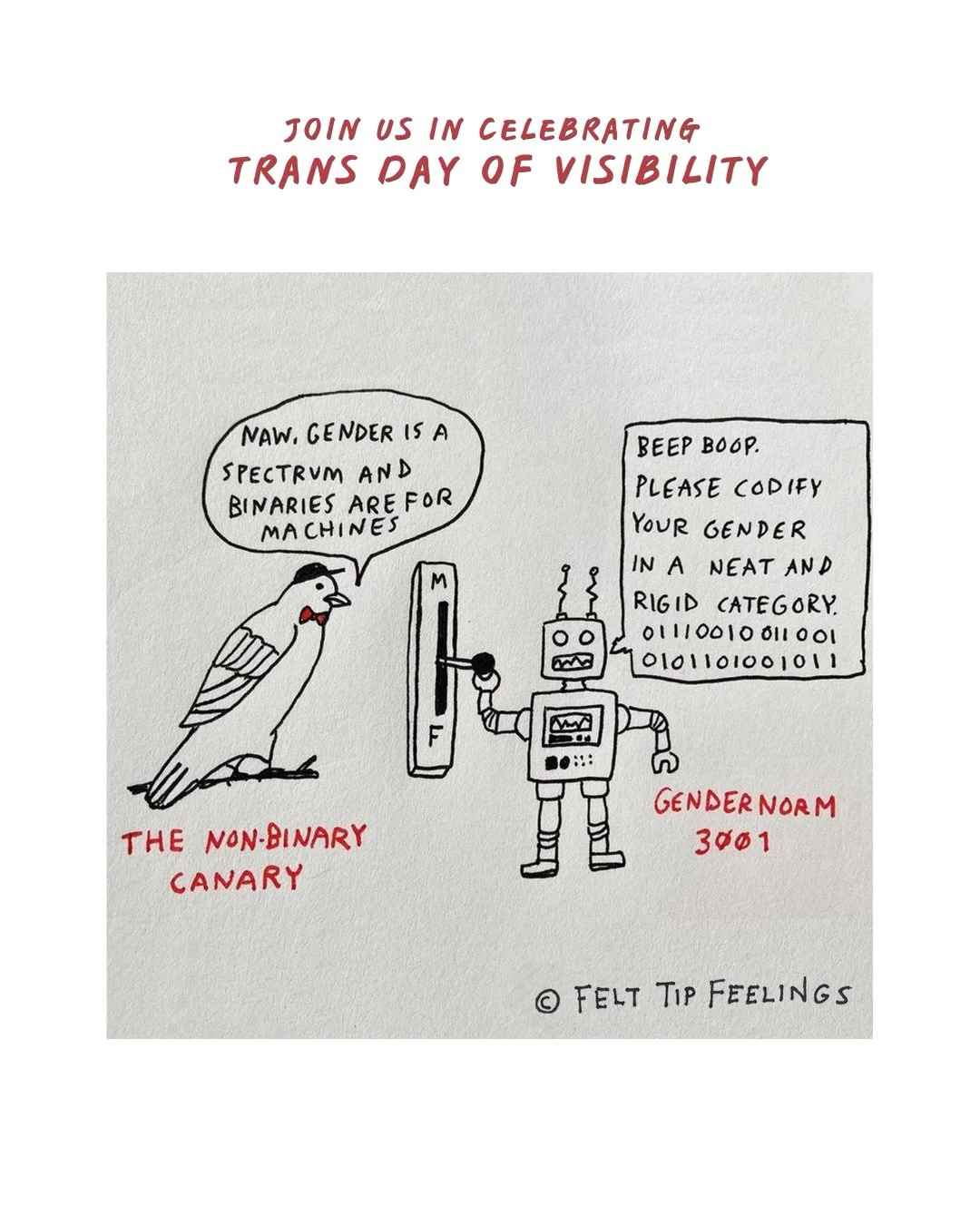 The Sum of Our Parts team is celebrating #TDOV in the spirit of @gendereveal &lsquo;s Trans Day of (Staying in and Having a Nice) Snack. Because, as they so wisely penned in 2021, &ldquo;being visible as a trans person is exhausting and scary.&rdquo;