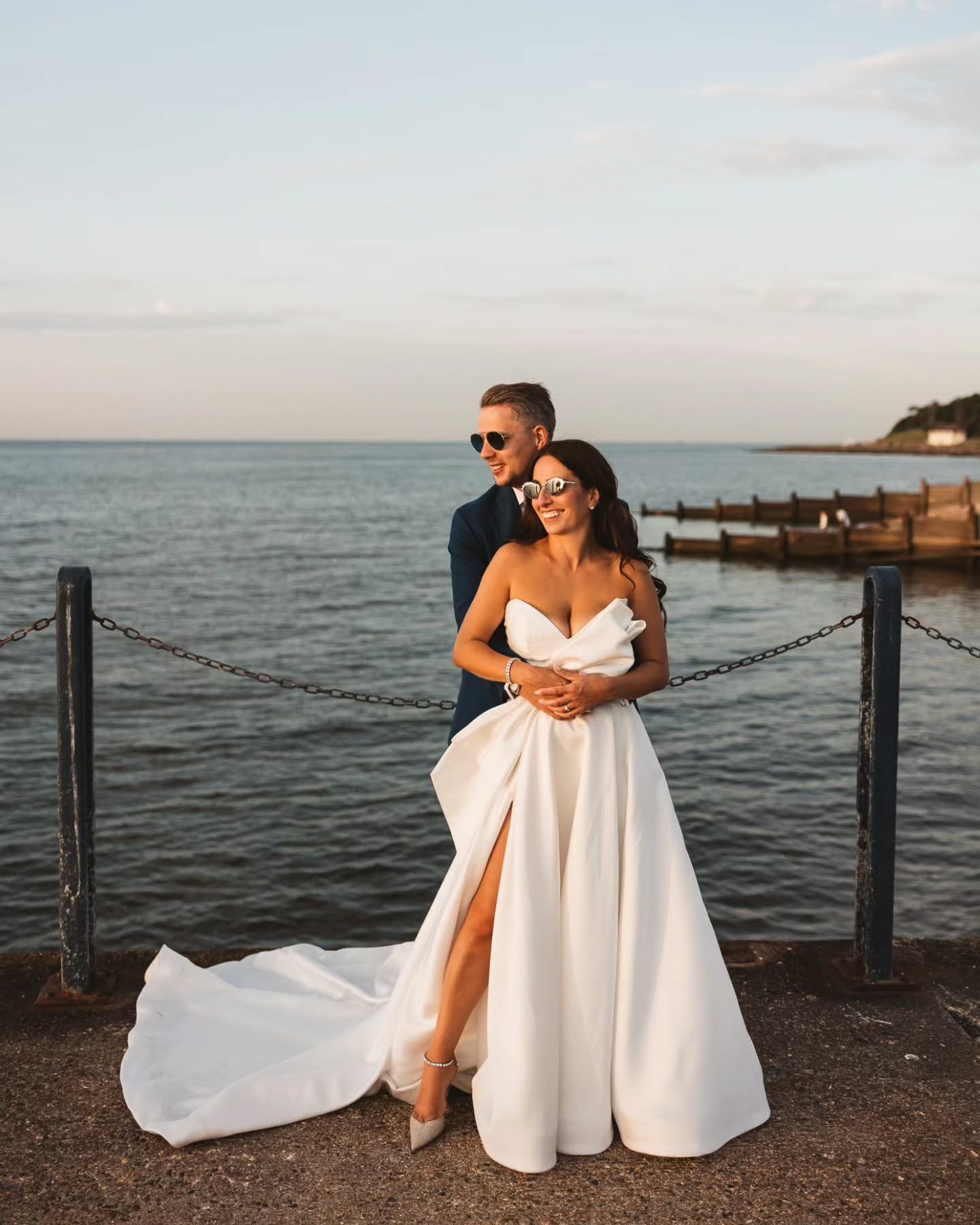 What an absolute scorcher!! In more ways than one ⚡️🔥🪩
R+M got married on the hottest day of the year so far and as unbearable as the heat was, you wouldn't know looking at the pair of them! They stayed cool AF all day! So much fun and happy chaos 