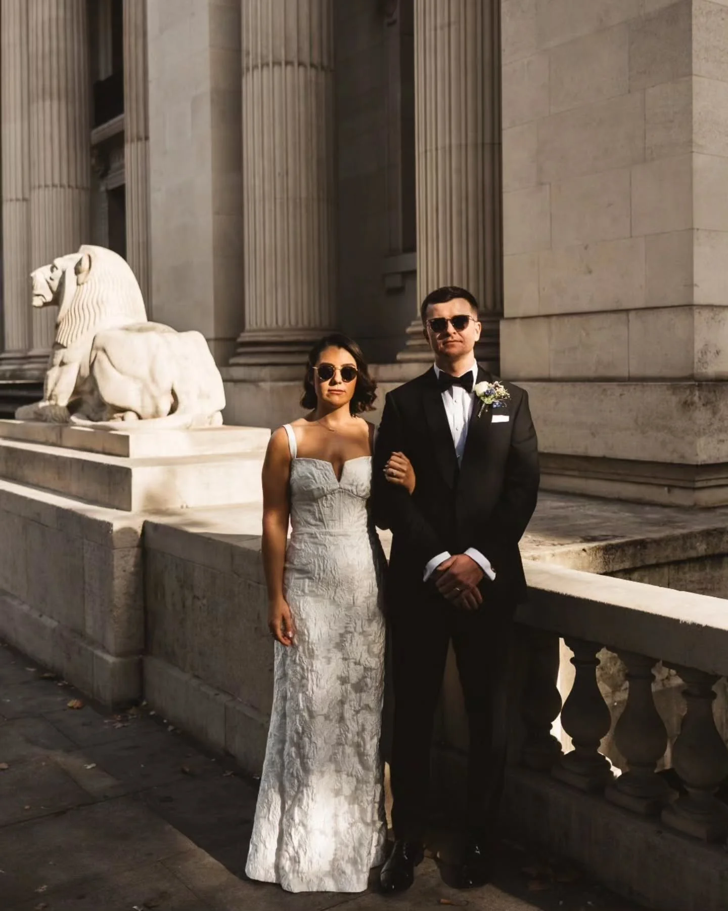 Where do I even start with K+J and their Marylebone Town Hall ceremony and rooftop reception?! 
Obsessed 🖤

These guys are a perfect example of how to make your wedding day exactly how YOU want it.
At the meeting, it was very clear that this cool co