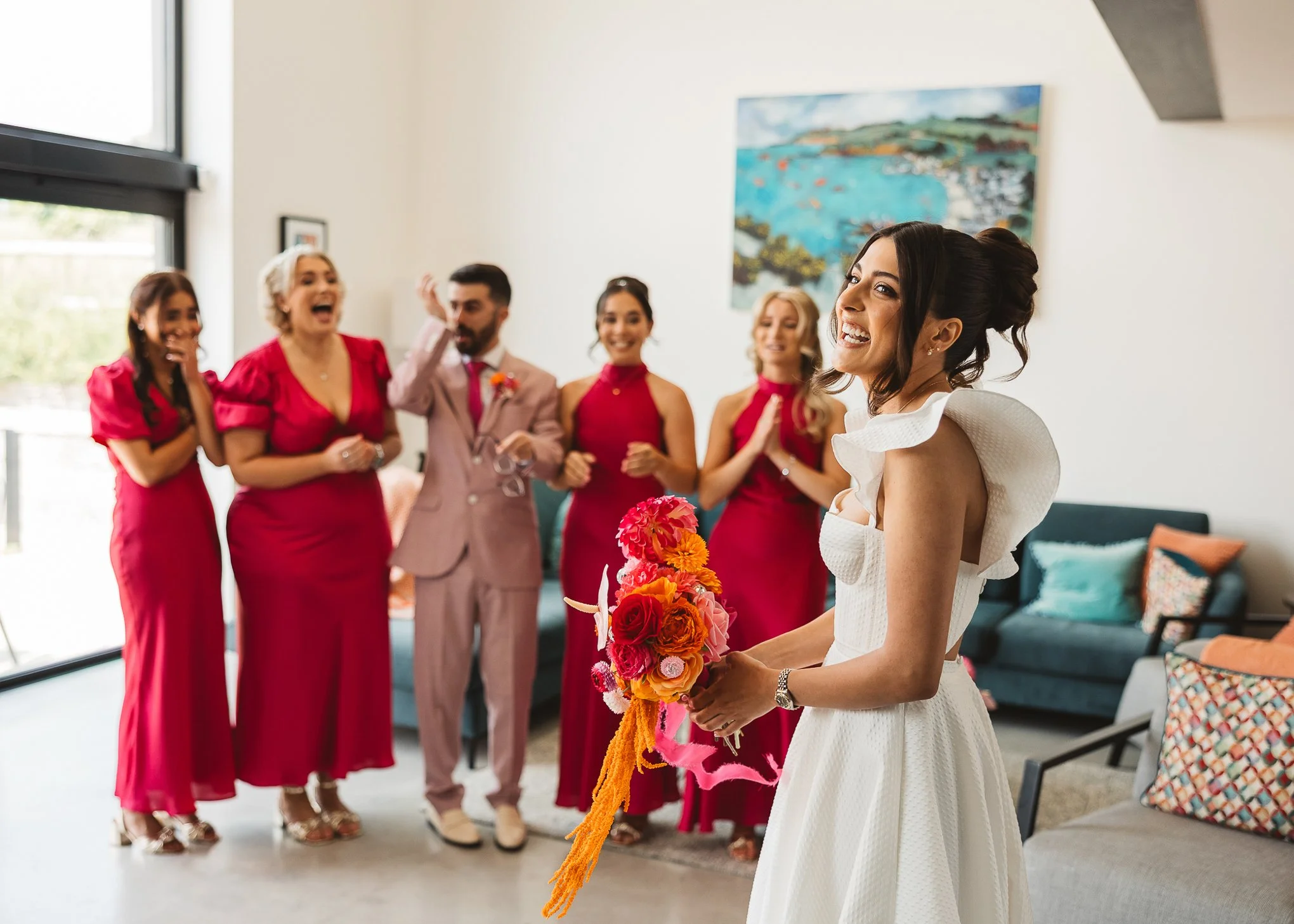 Fun Pink Preston court Wedding Photography-20.jpg