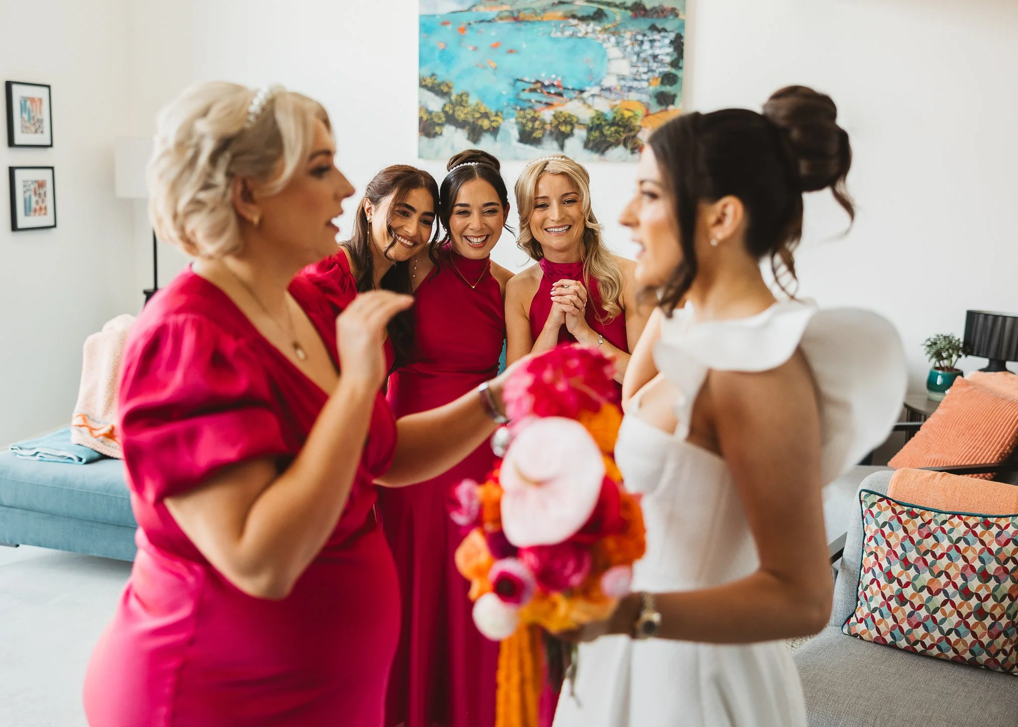 Fun Pink Preston court Wedding Photography-22.jpg