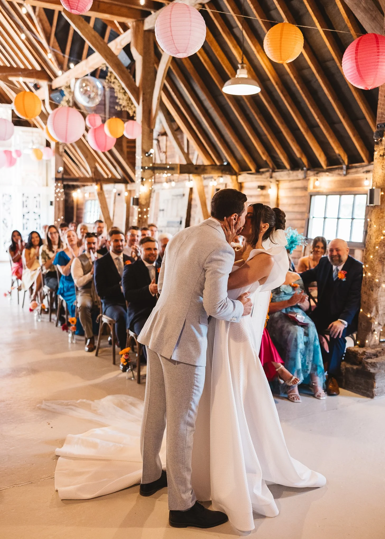  Colourful relaxed Preston Court Wedding Photographer 