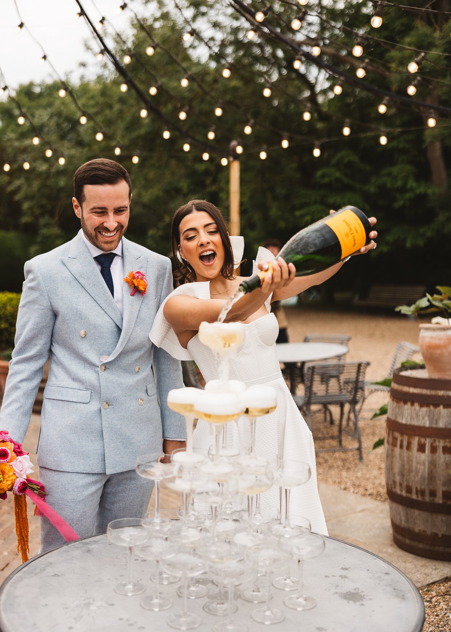  Colourful relaxed Preston Court Wedding Photographer 