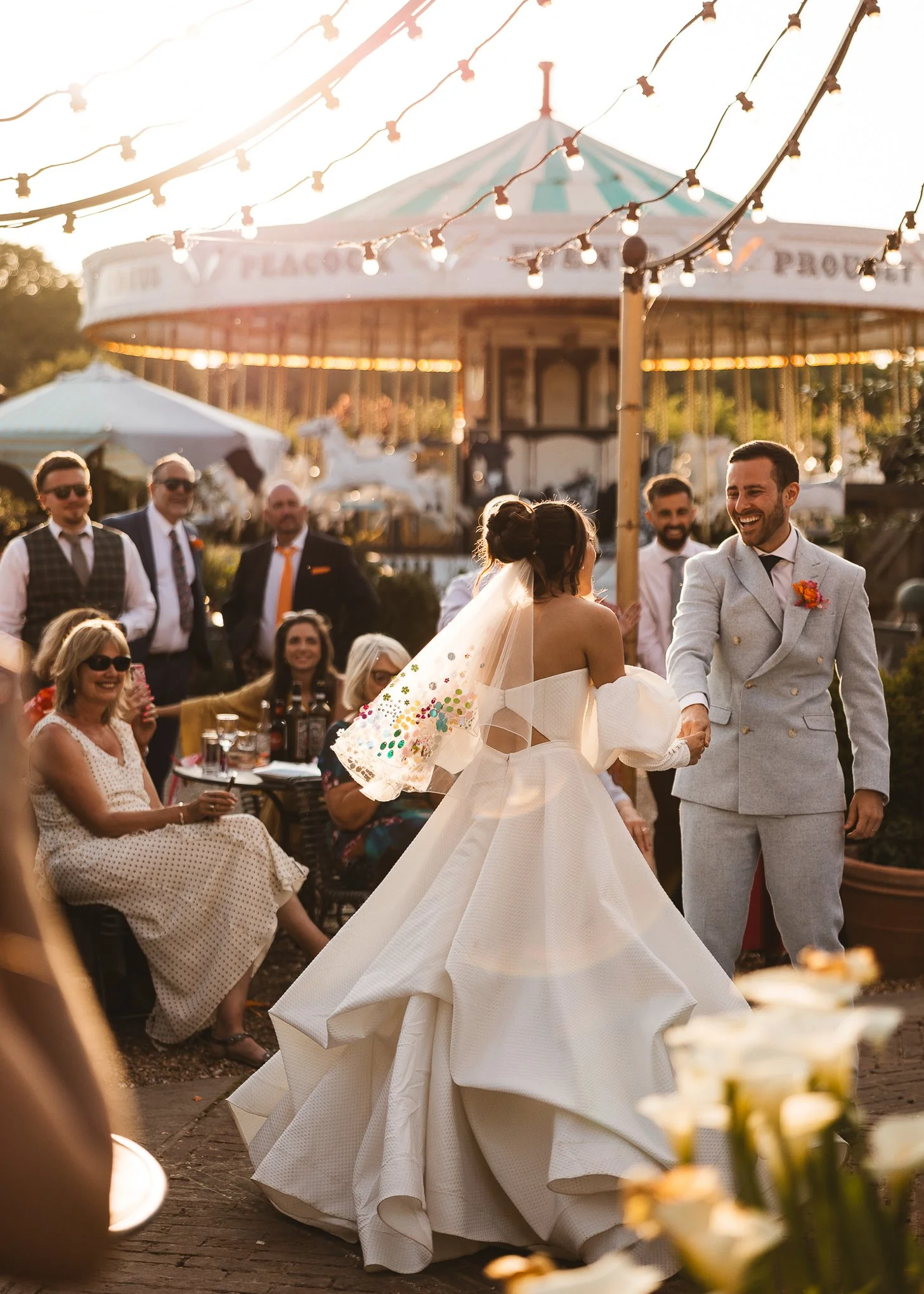  Colourful relaxed Preston Court Wedding Photographer 